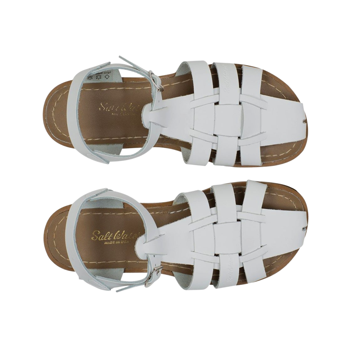 (W) 솔트워터 샌들 샤크 오리지날 샌들 화이트((W) Saltwater Sandal Shark Original Sandal White) - 2