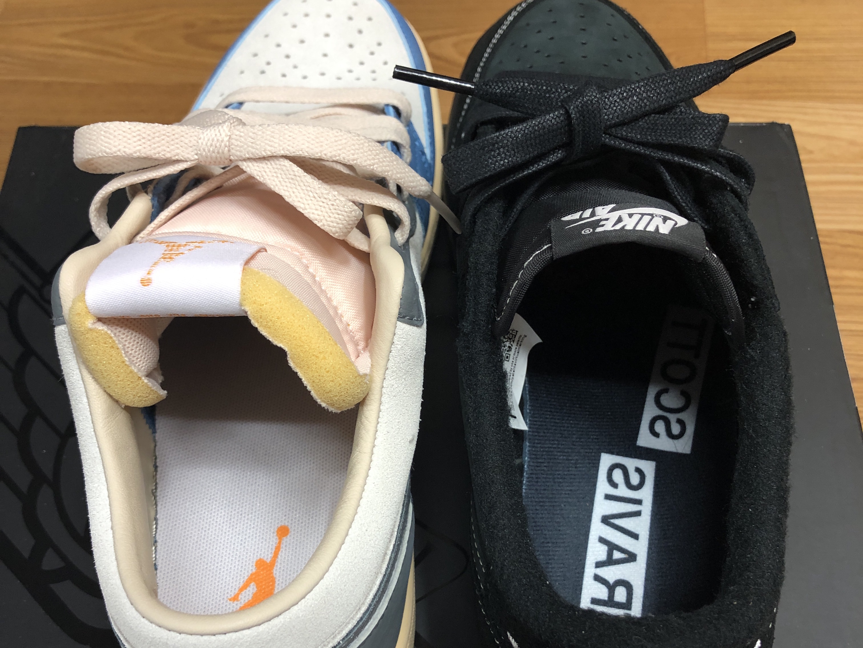 Jordan 1 Low Golf Midnight Navy, Jordan 1 Low SE Concord 착용 스타일 - 3