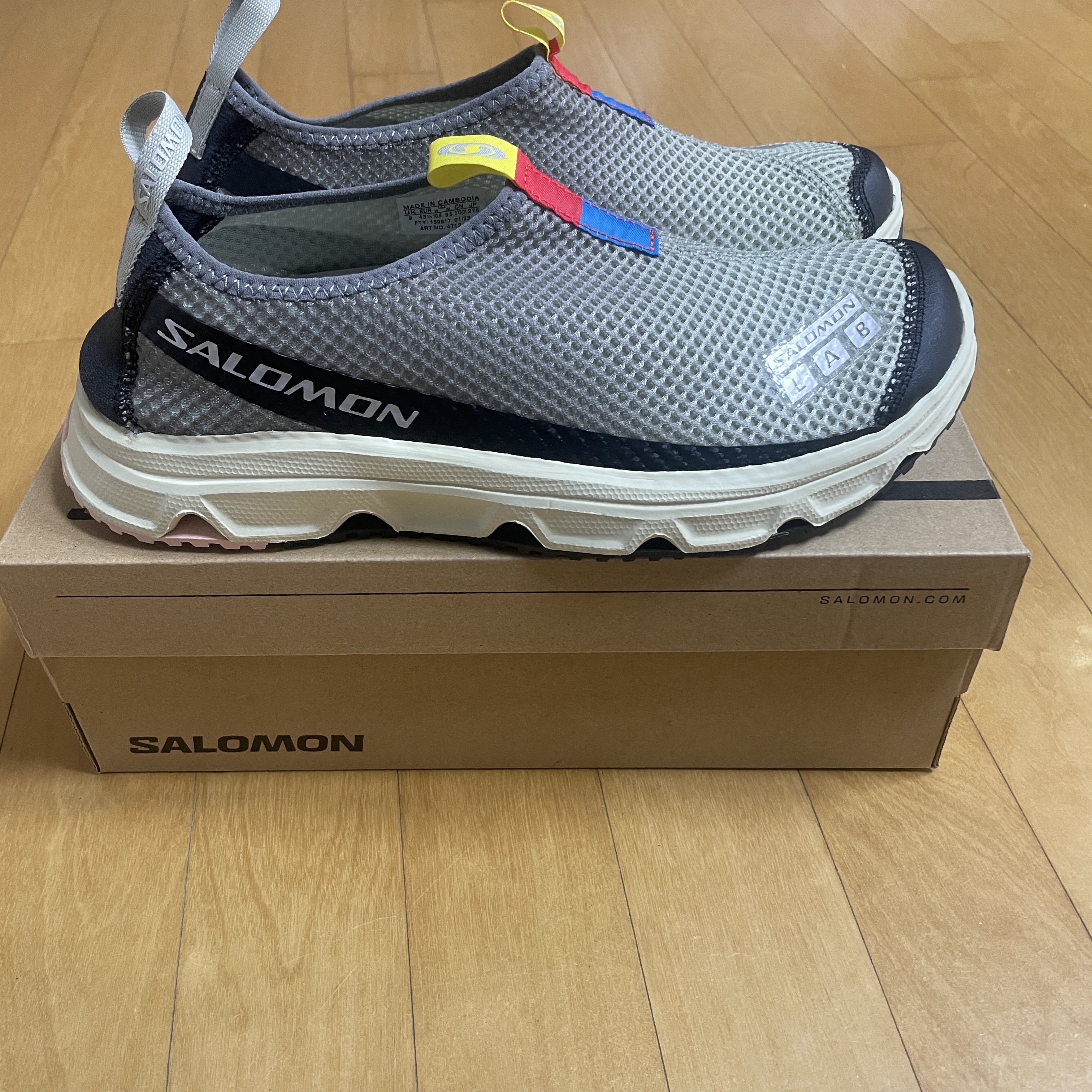 Salomon RX Moc 3.0 Pewter Desert 착용 스타일 - 5