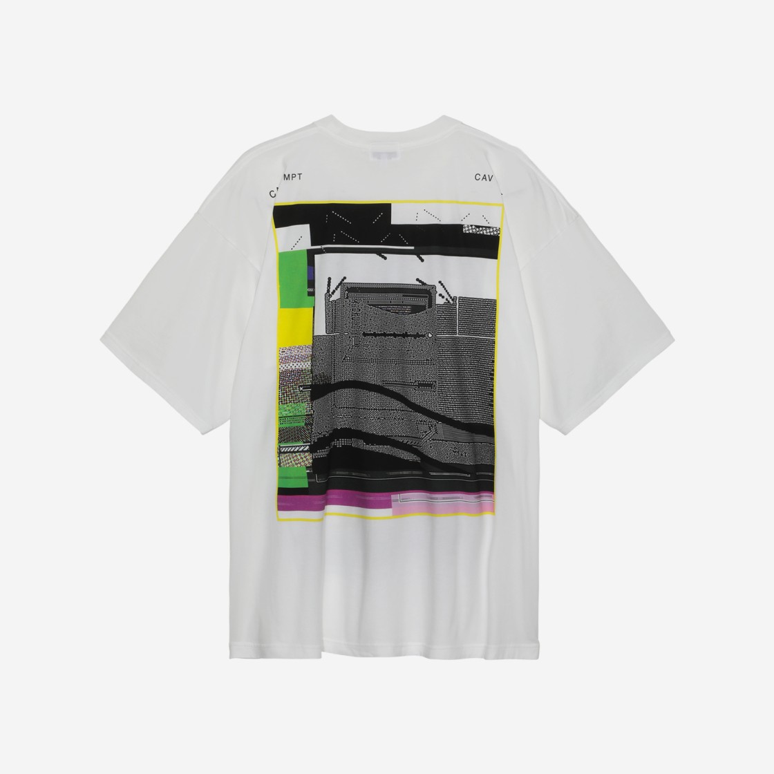 Cav Empt MD Slow Wave Sleep Big T-Shirt White - 23SS 상세 이미지 2