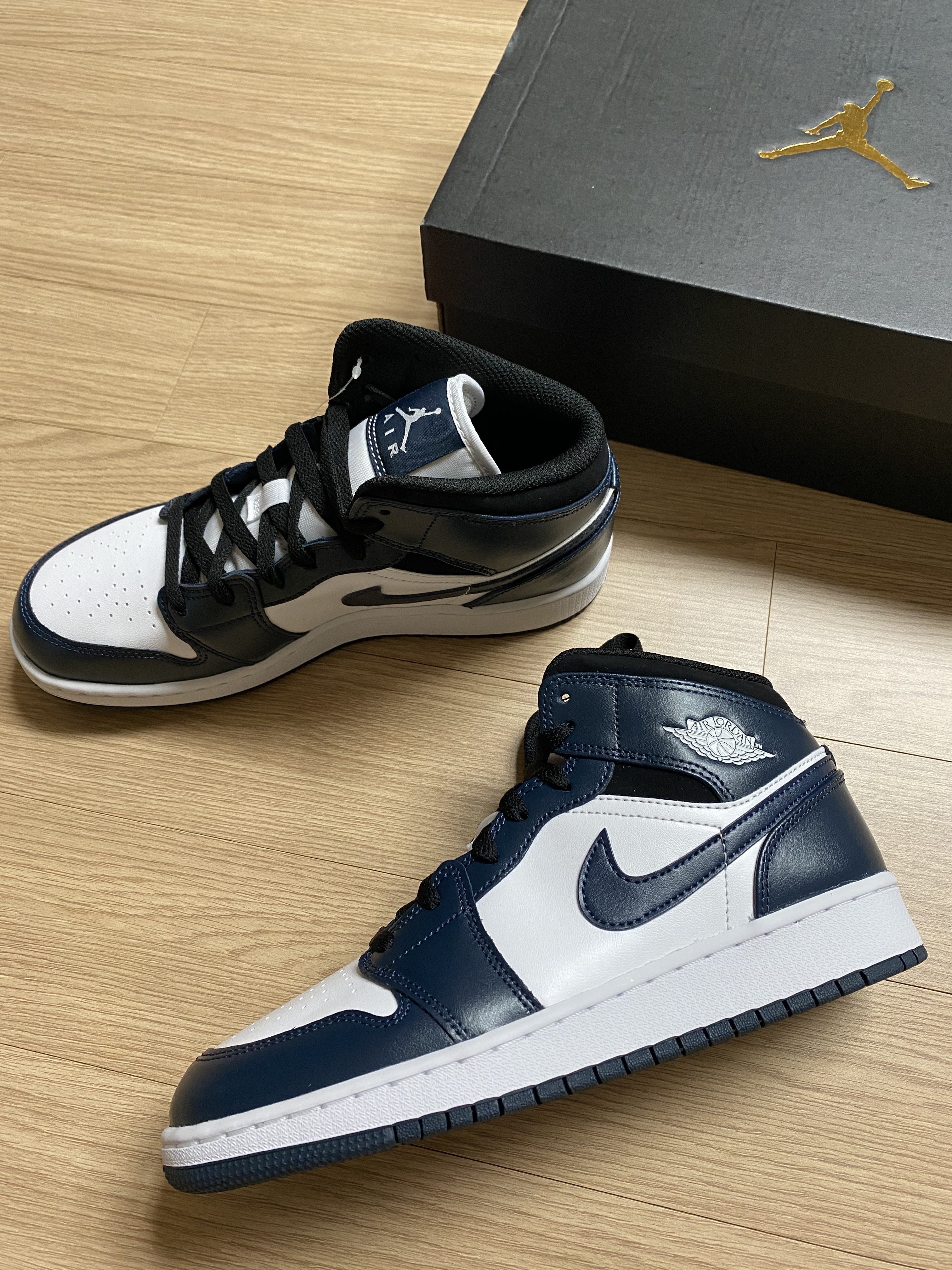 (GS) Jordan 1 Mid Dark Teal 착용 스타일
