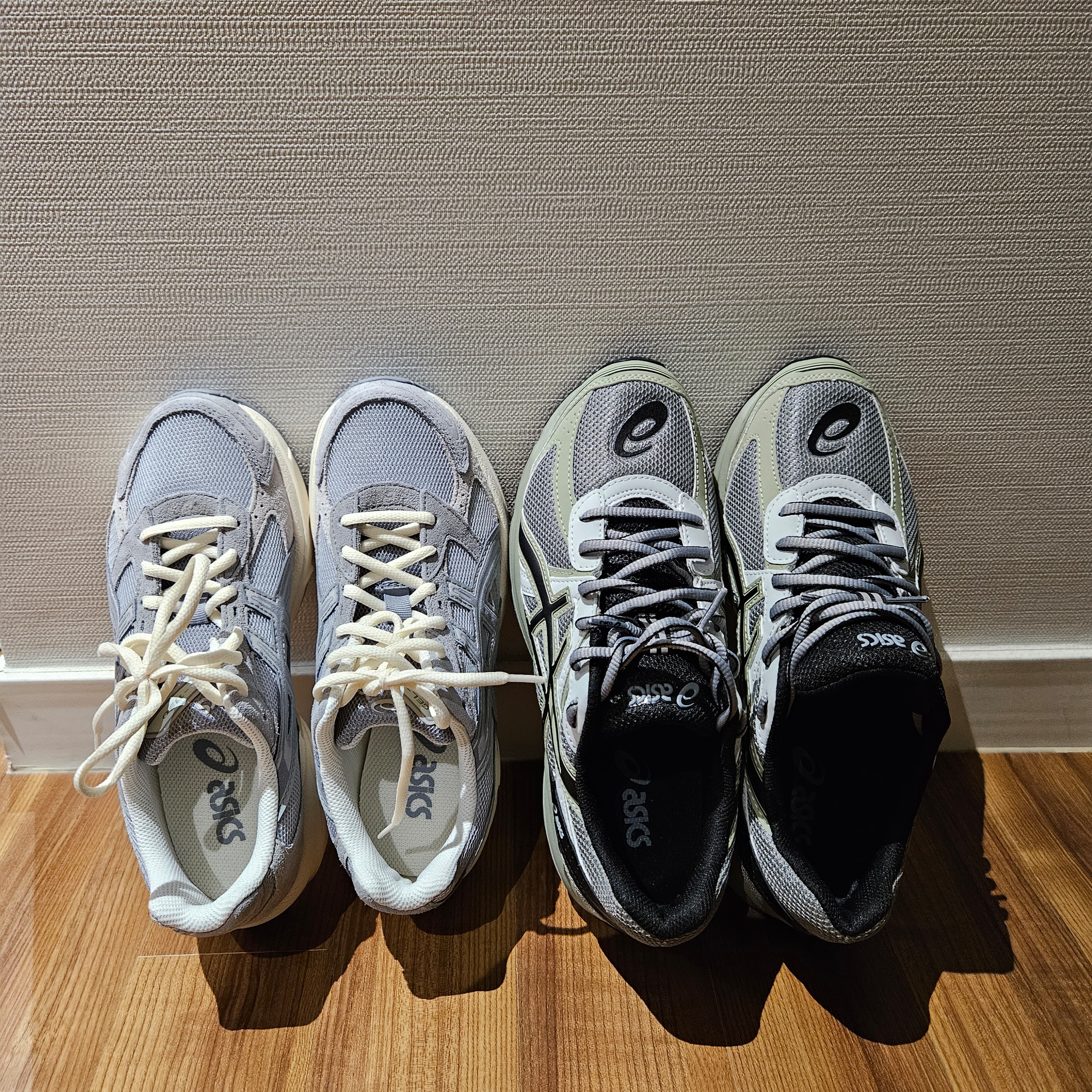 Asics Gel-1130 Piedmont Grey 착용 스타일