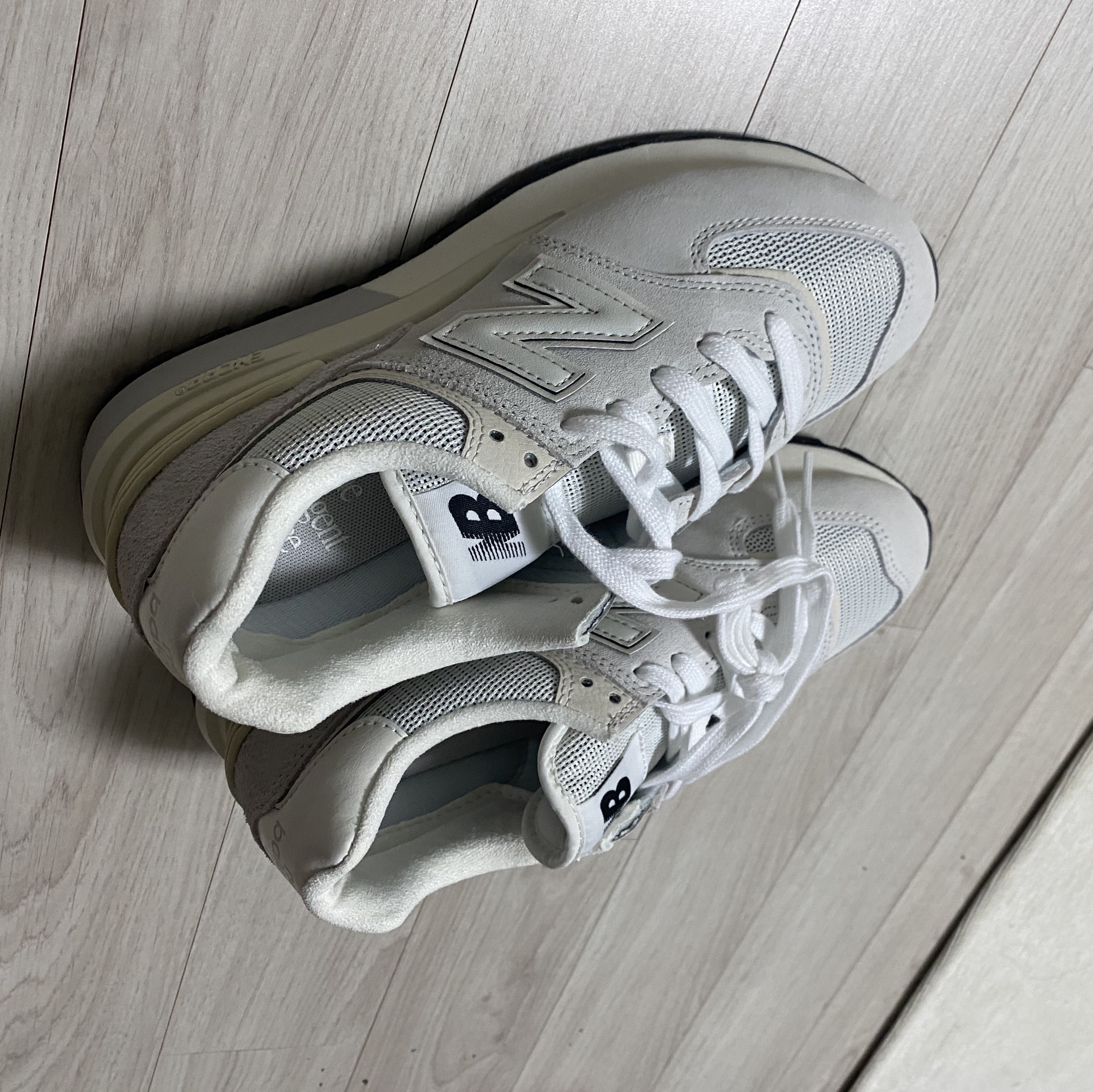 New Balance 574 Legacy Grey White 착용 스타일