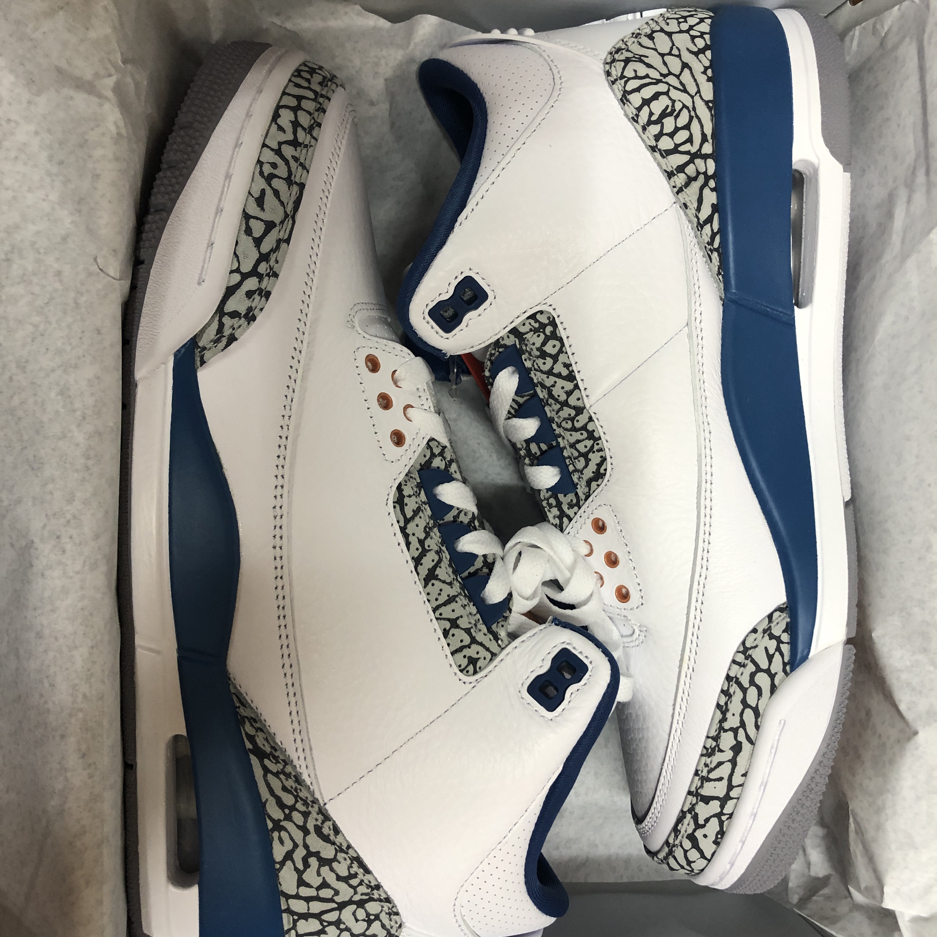 Jordan 3 Retro True Blue and Copper 착용 스타일 - 4