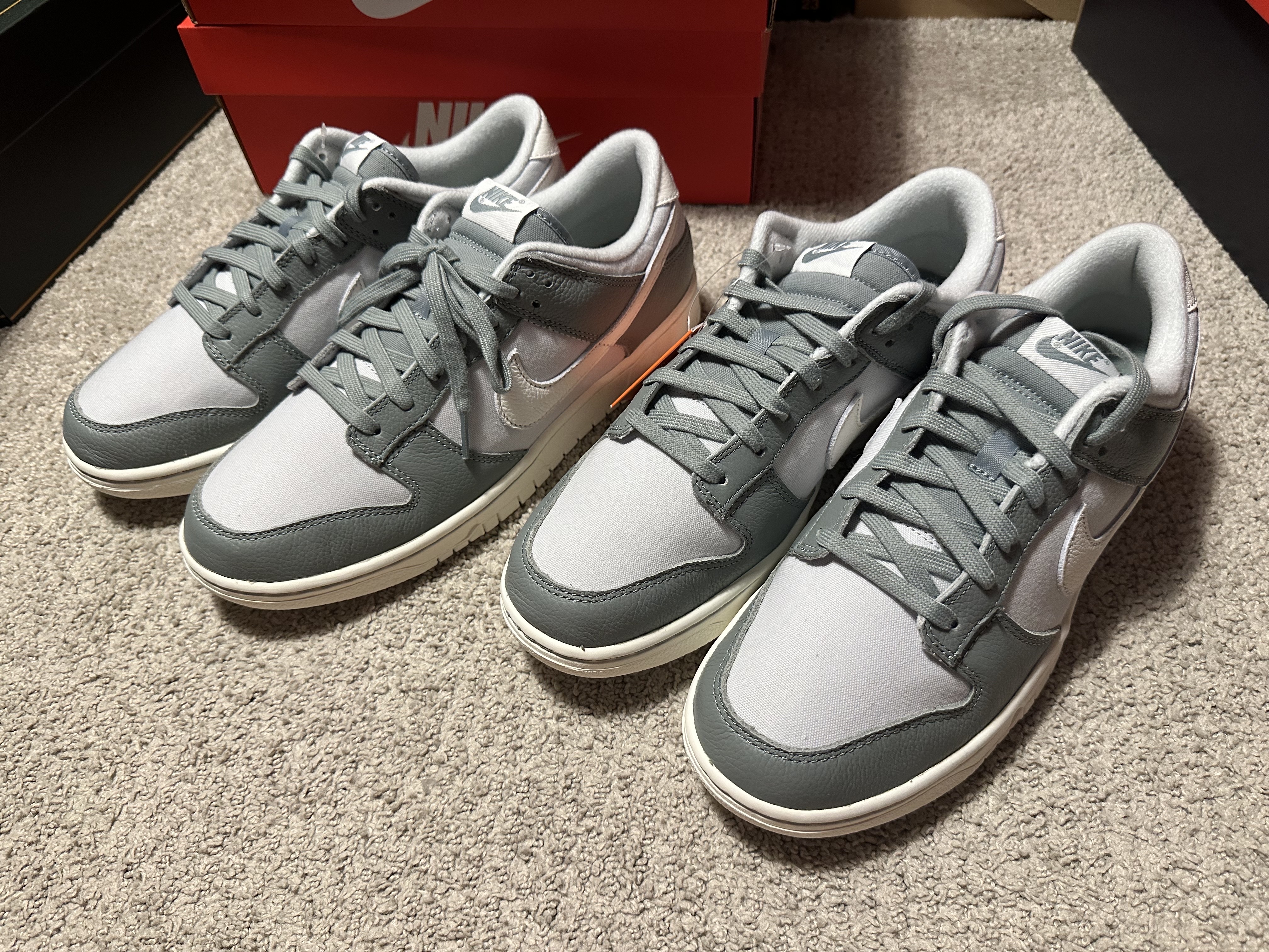 Nike Dunk Low Mica Green 착용 스타일 - 1