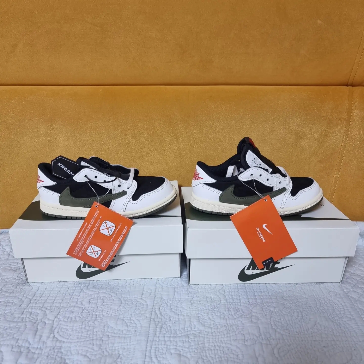 (TD) Jordan 1 x Travis Scott Retro Low OG SP Medium Olive 착용 스타일