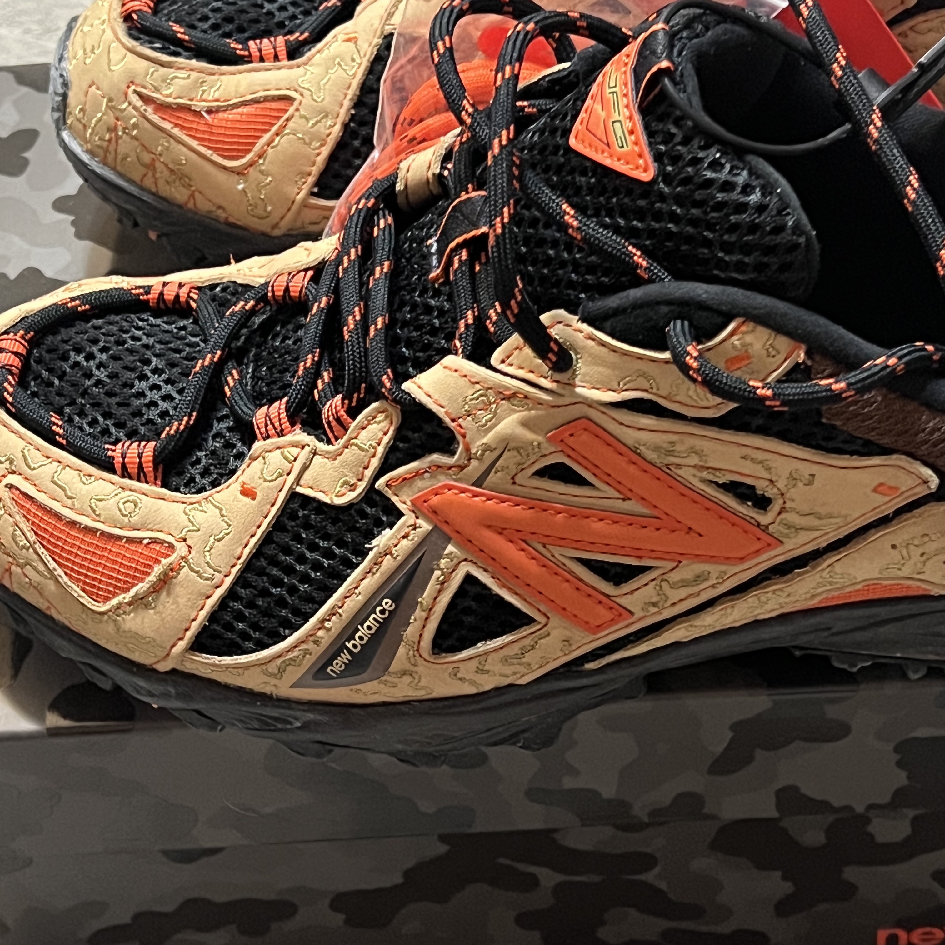New Balance x Joe Freshgoods Beneath the Surface 610 Lil Desert Brown - D Standard 착용 스타일