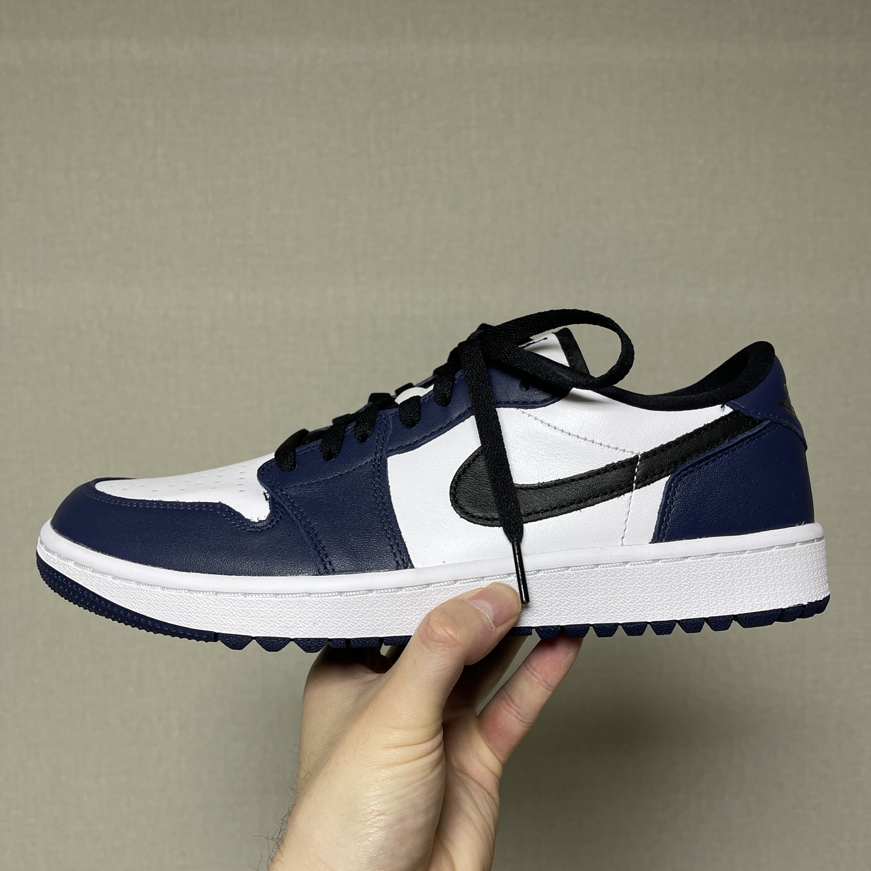 Jordan 1 Low Golf Midnight Navy 착용 스타일 - 1