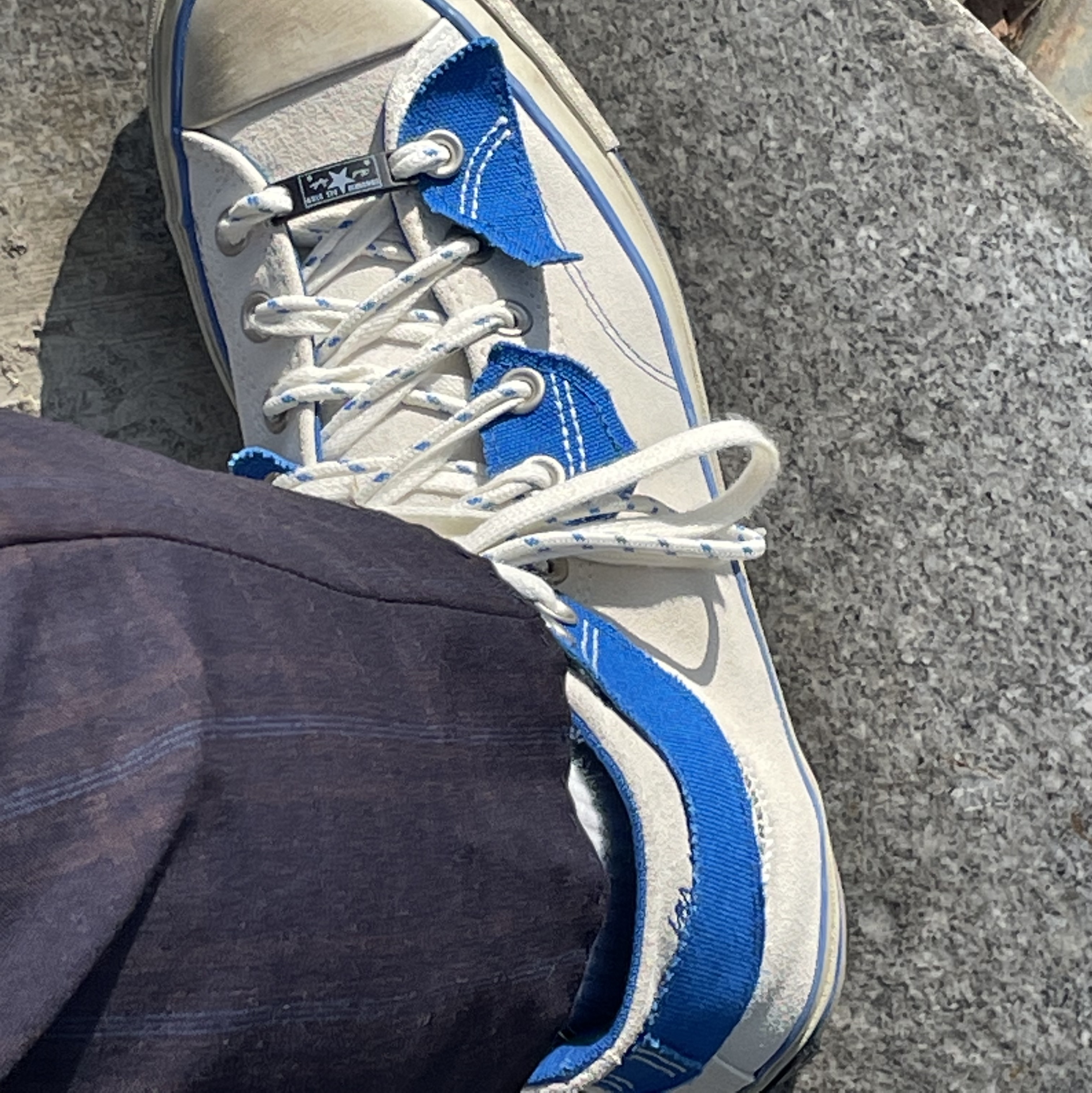 Converse x Ader Error Chuck 70 High White 착용 스타일