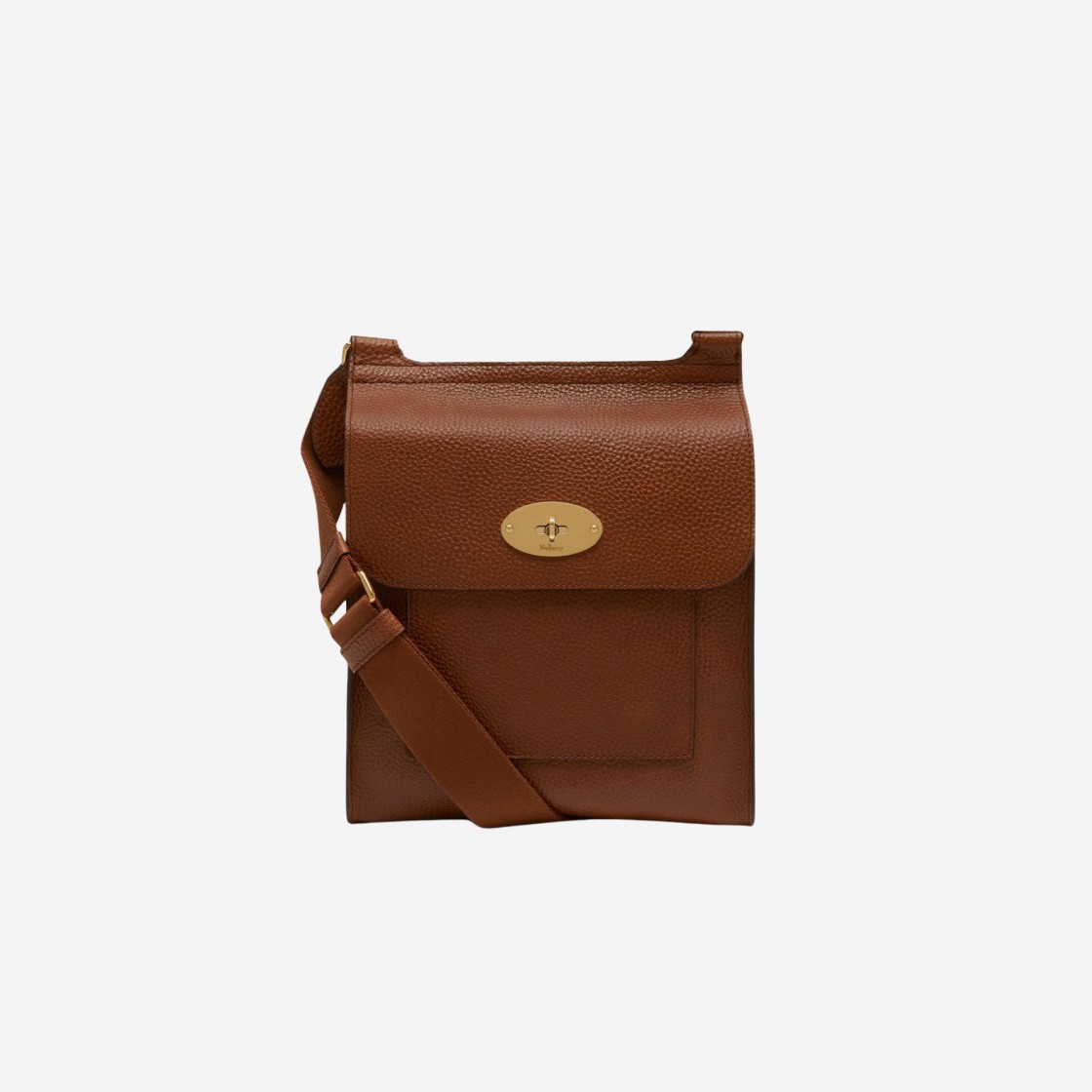 Mulberry Small Classic Grain Antony Messenger Bag Oak 상세 이미지 1