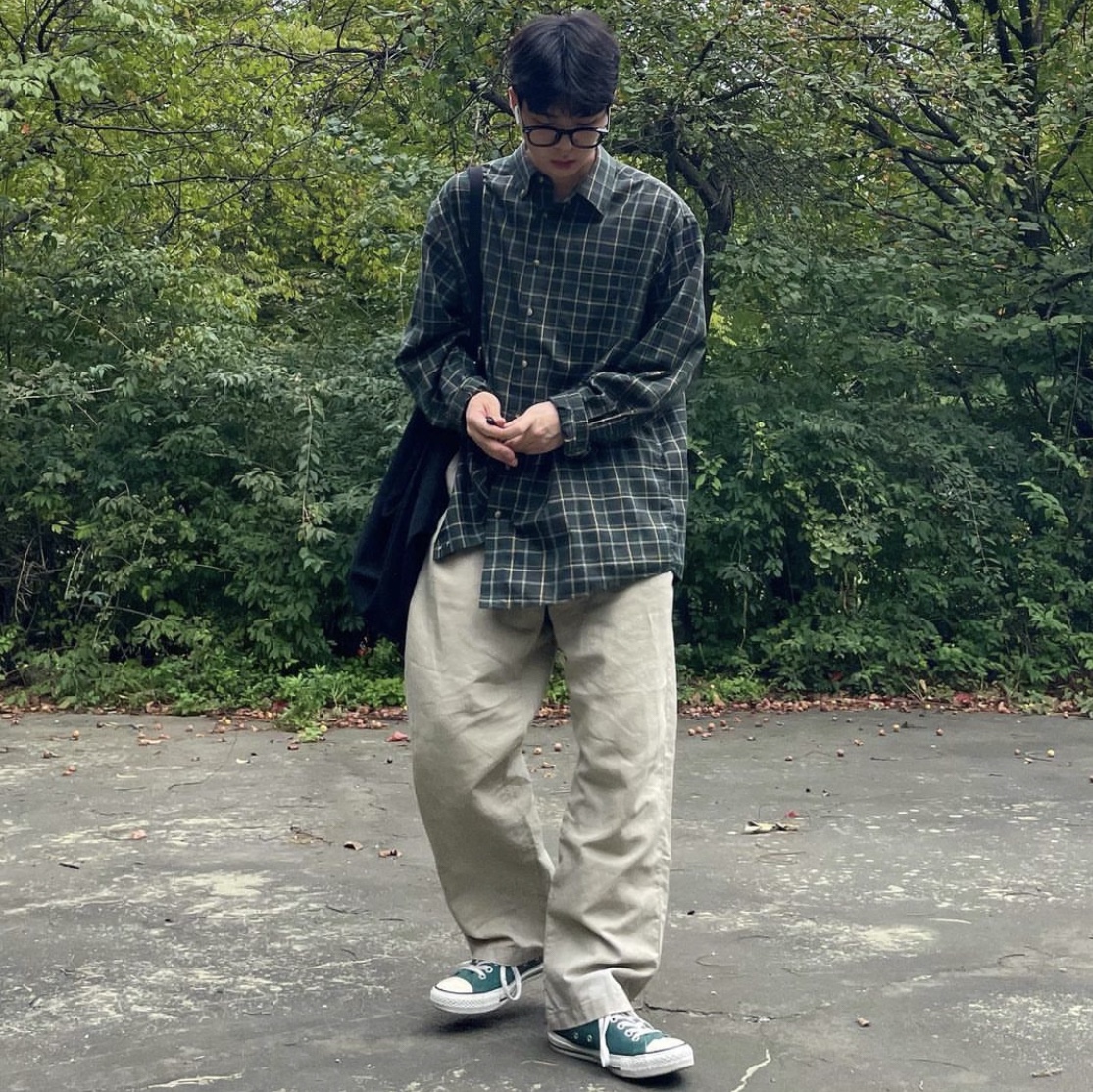 Converse Chuck 70 Ox Green 착용 스타일