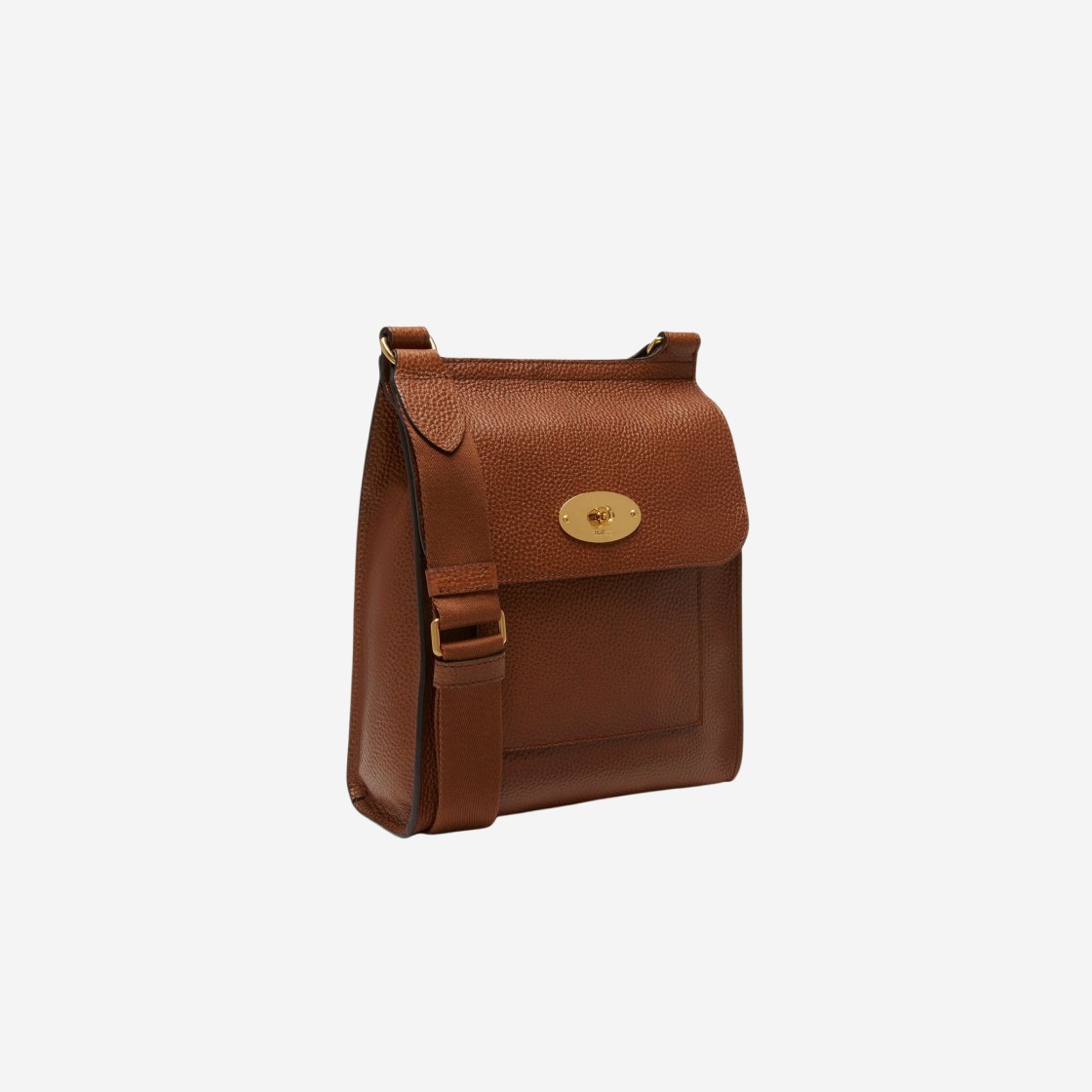 Mulberry Small Classic Grain Antony Messenger Bag Oak 상세 이미지 2