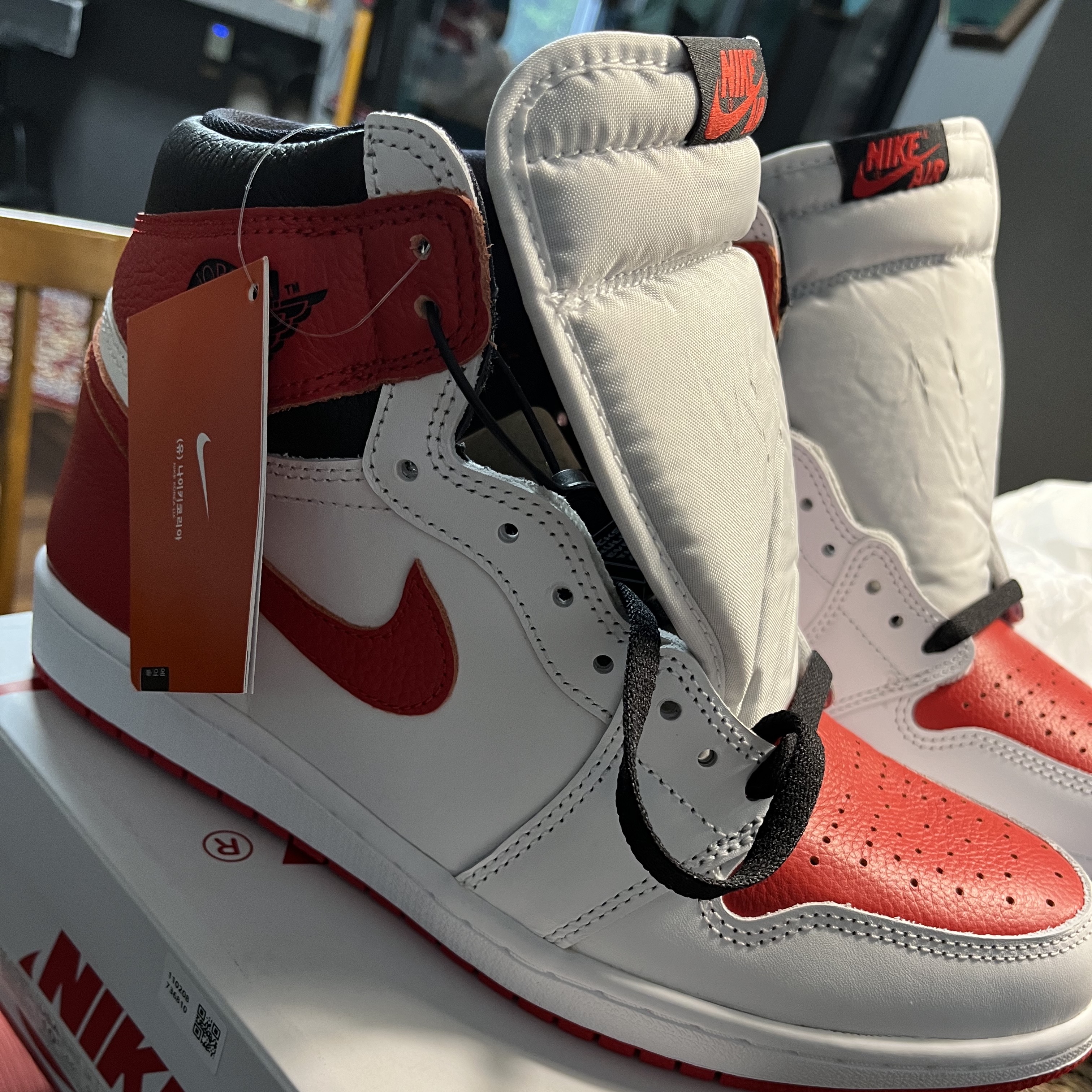 Jordan 1 Retro High OG Heritage 착용 스타일 - 3