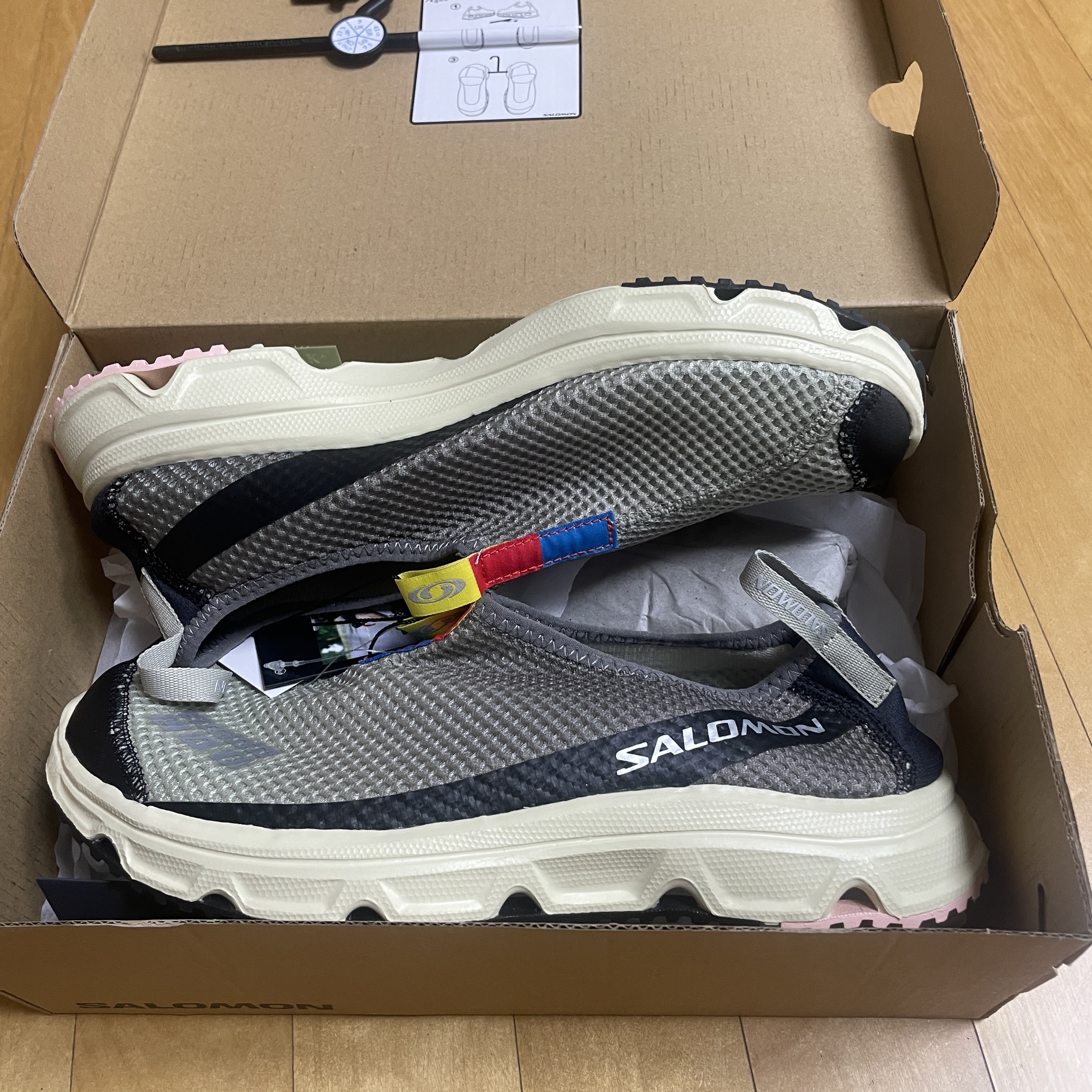 Salomon RX Moc 3.0 Pewter Desert 착용 스타일 - 3