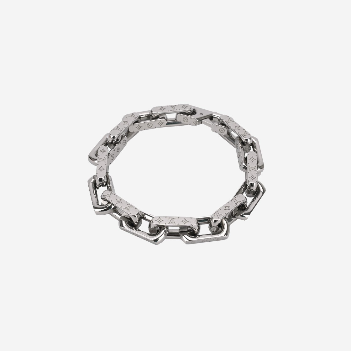 Louis Vuitton Monogram chain bracelet (M00308, M00309)