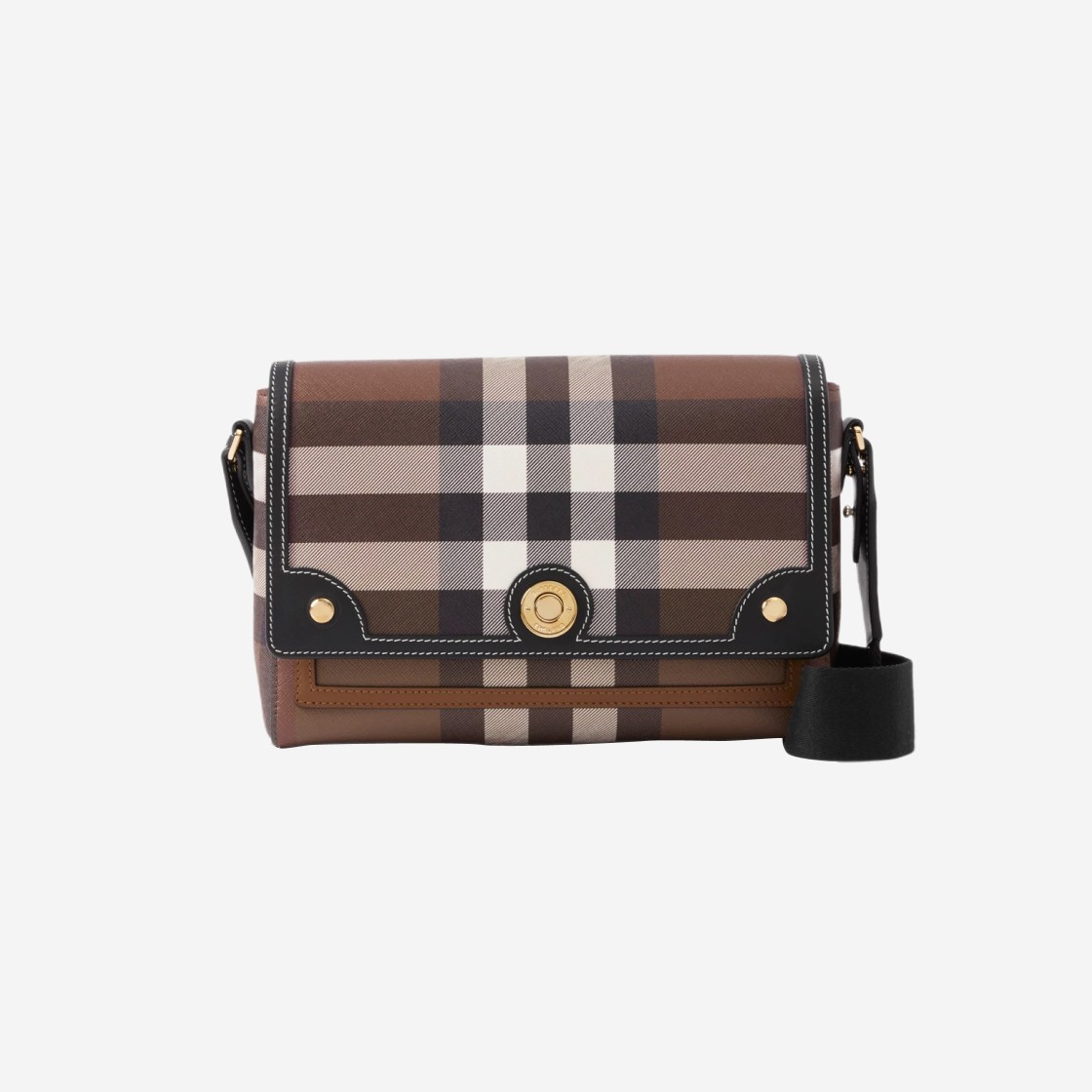 Burberry Note Crossbody Bag Dark Birch Brown 상세 이미지 1