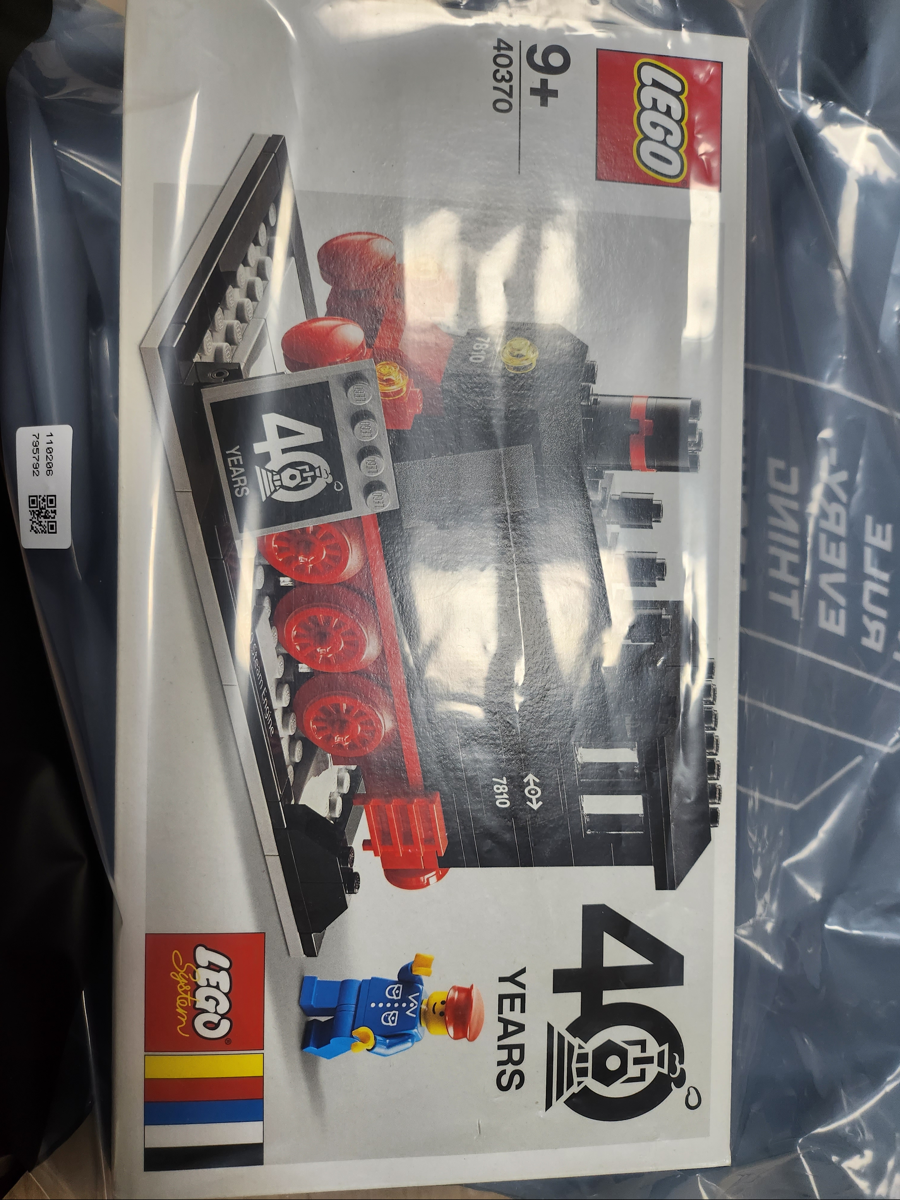 Lego Trains 40th Anniversary Set 착용 스타일
