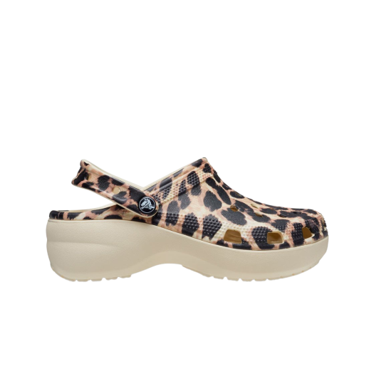 (W) Crocs Classic Platform Clog Leopard