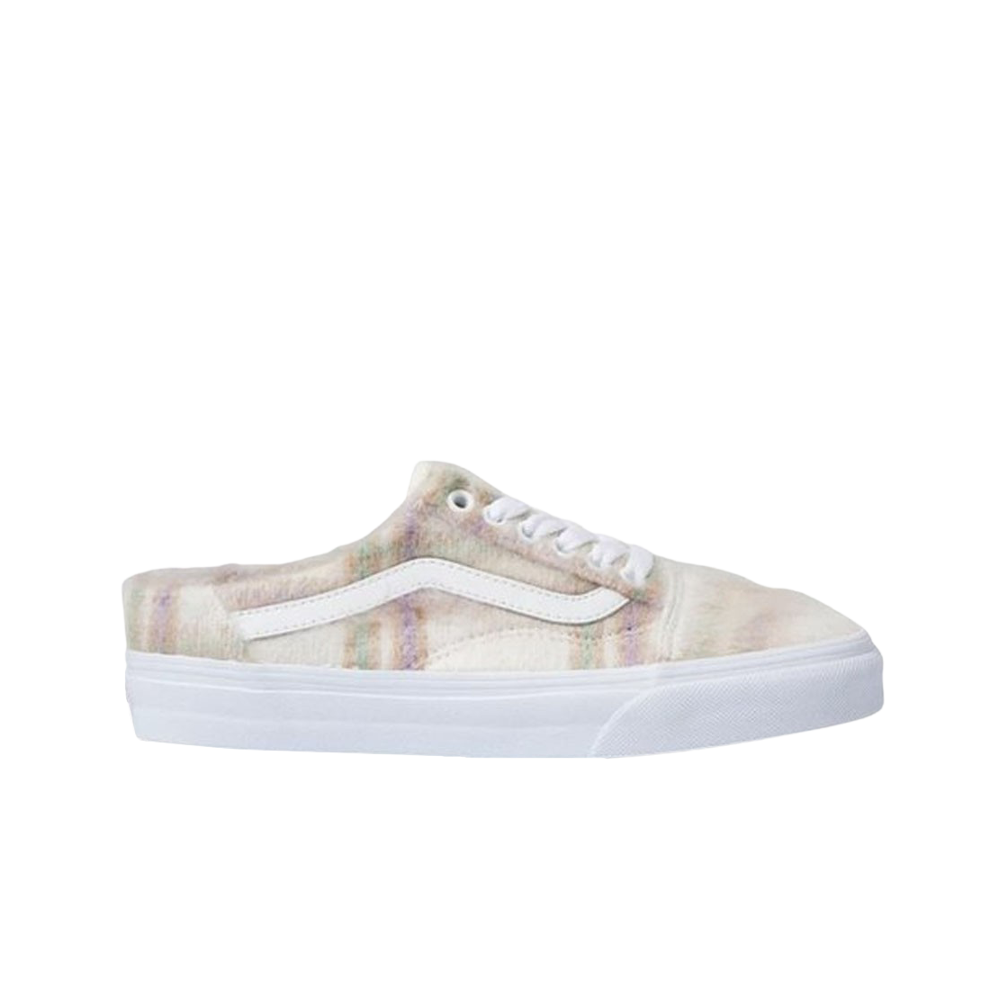 반스 올드스쿨 뮬 소프트 플레이드 마쉬멜로우(Vans Old Skool Mule Soft Plaid Marshmallow) - 1