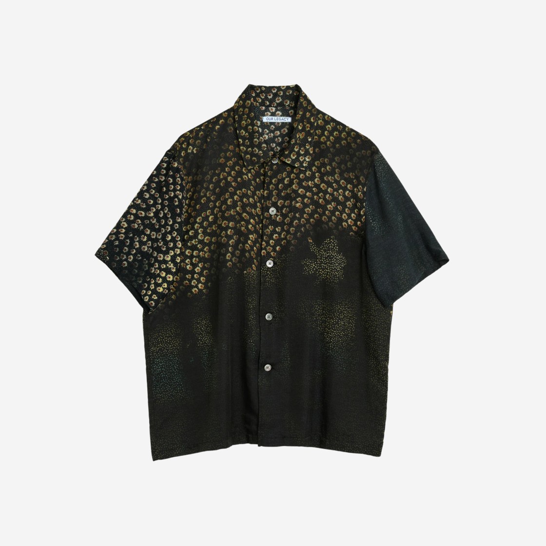 Our Legacy Box Shirt Shortsleeve Dark Flower Print 상세 이미지 1