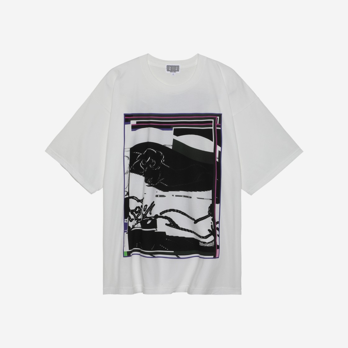 Cav Empt MD Slow Wave Sleep Big T-Shirt White - 23SS 상세 이미지 1