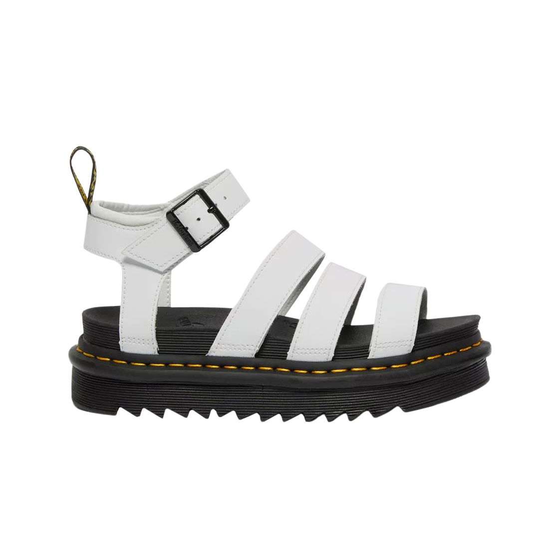 (W) 닥터마틴 블레어 하이드로 레더 스트랩 샌들 화이트