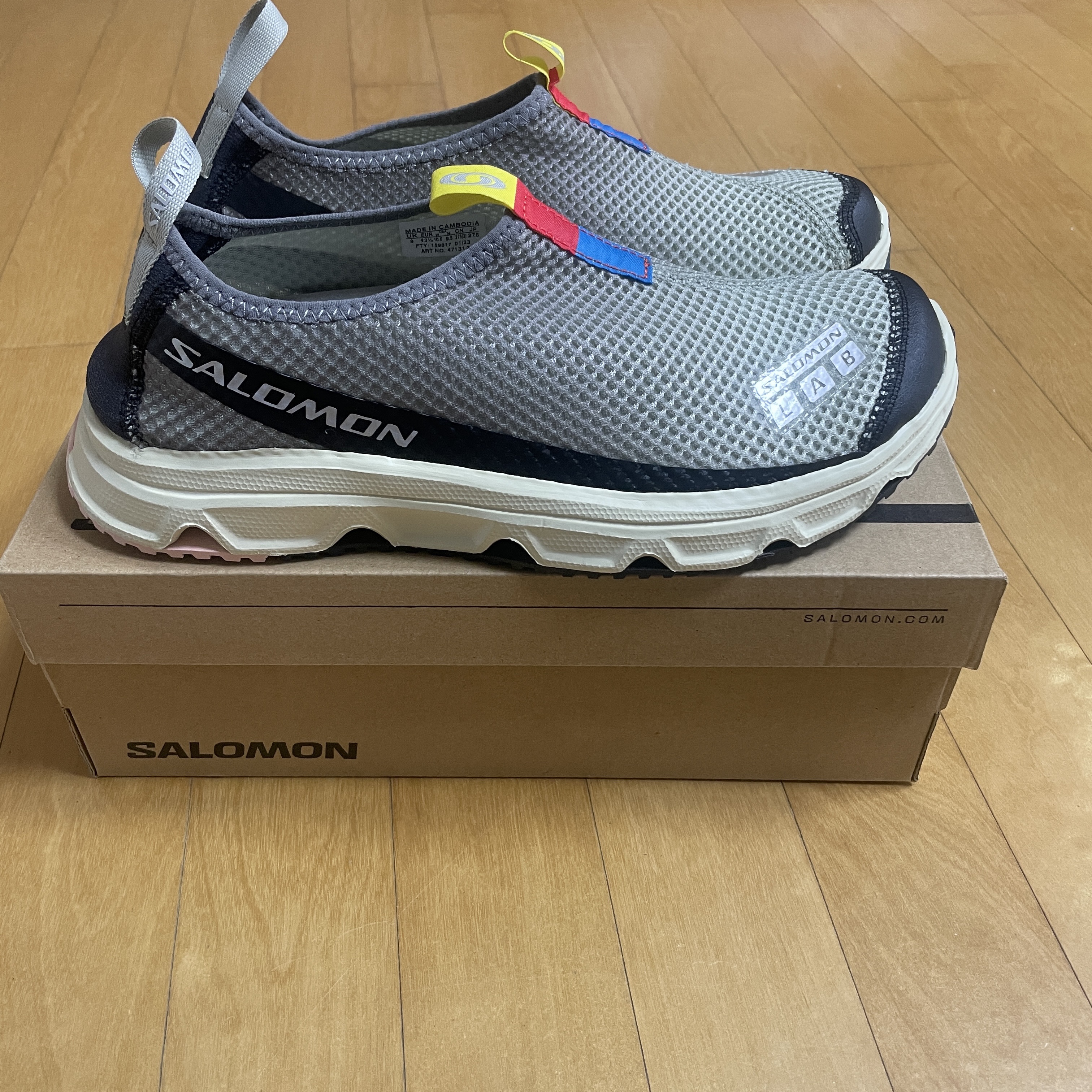 Salomon RX Moc 3.0 Pewter Desert 착용 스타일 - 4