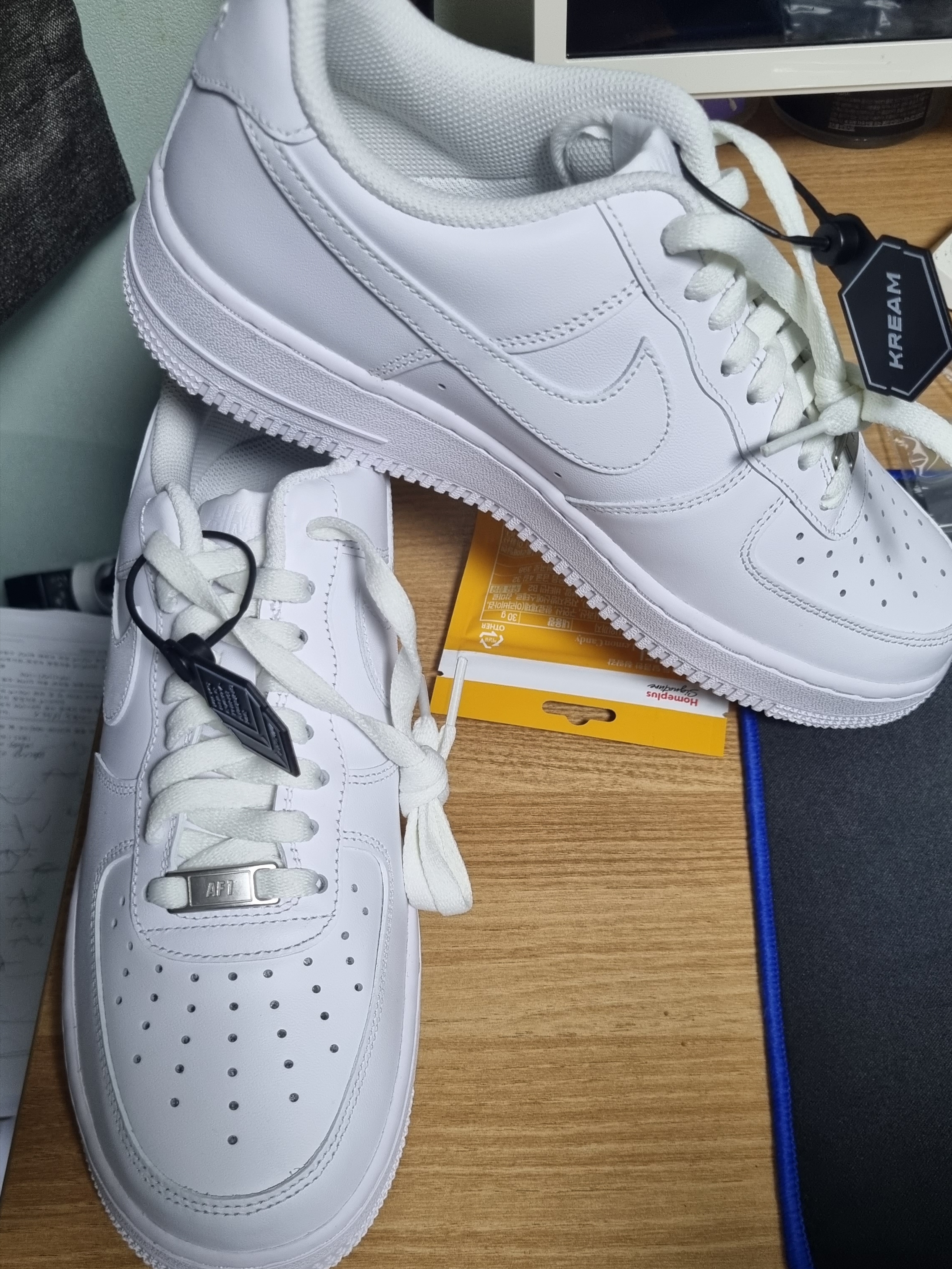 Nike Air Force 1 '07 Low White 착용 스타일