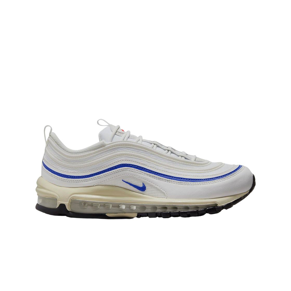 (W) 나이키 에어맥스 97 화이트 게임 로얄((W) Nike Air Max 97 White Game Royal)
