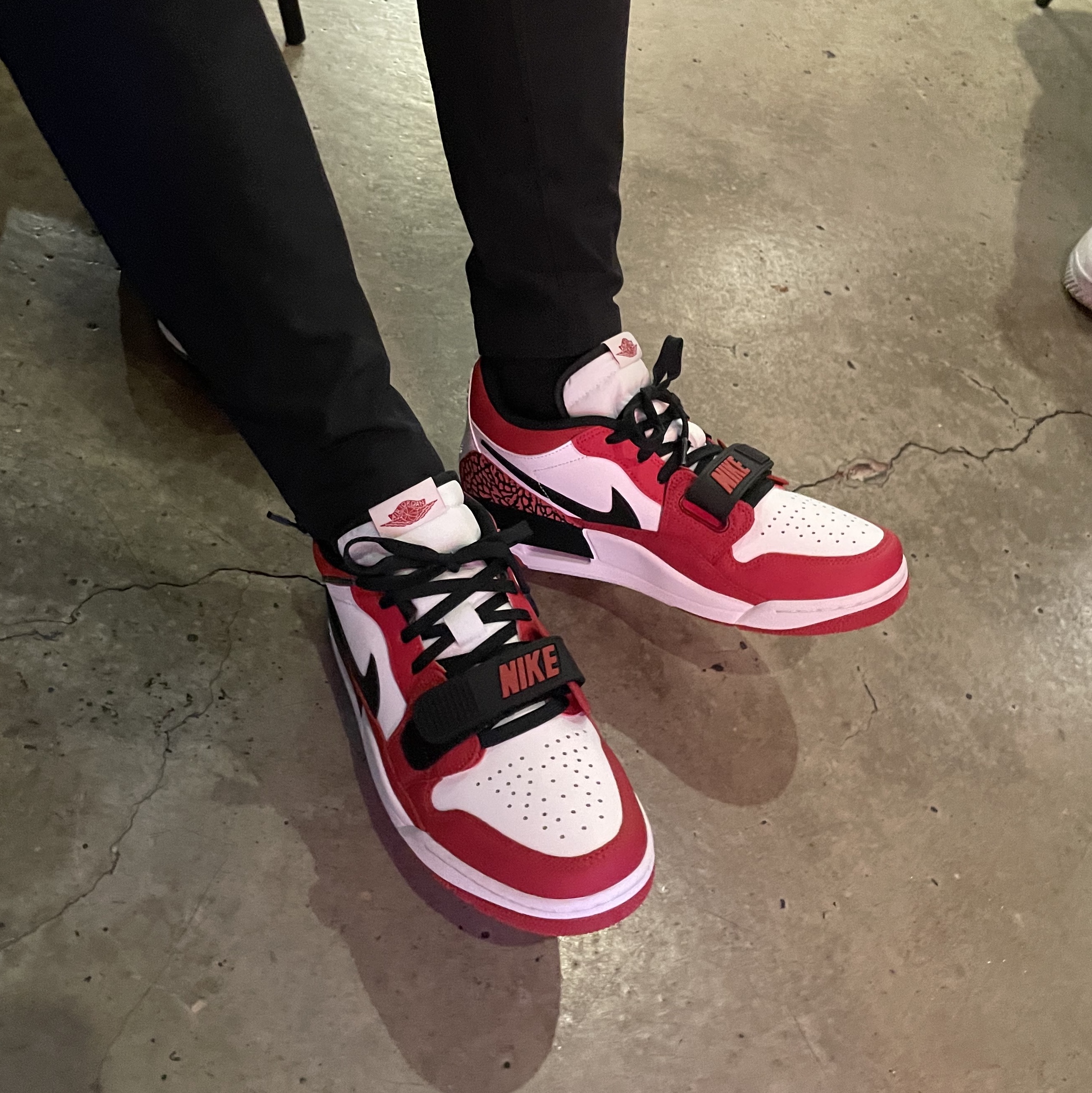Jordan Legacy 312 Low Chicago 2022 착용 스타일