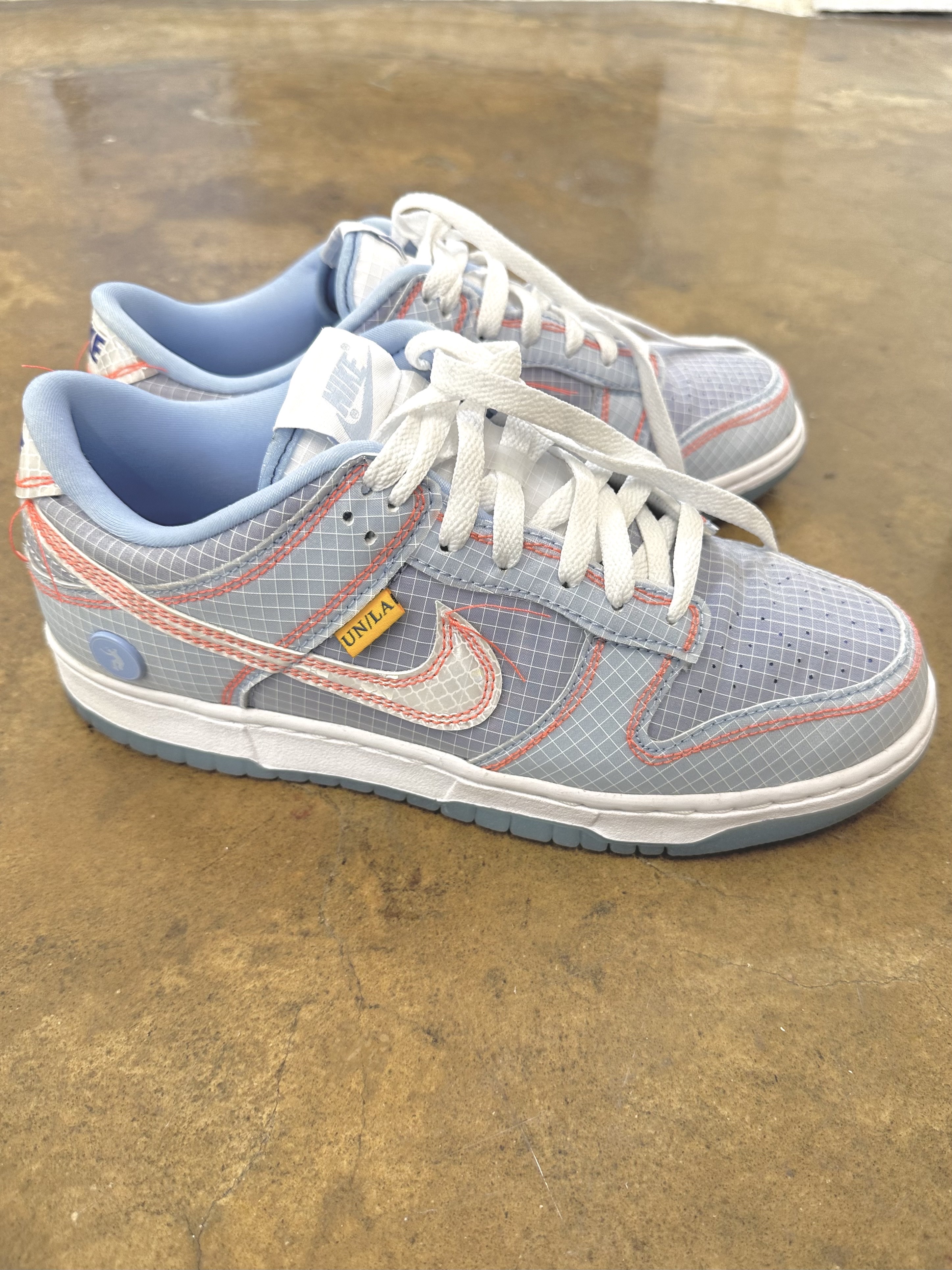 Nike x Union Dunk Low Passport Pack Argon 착용 스타일 - 4