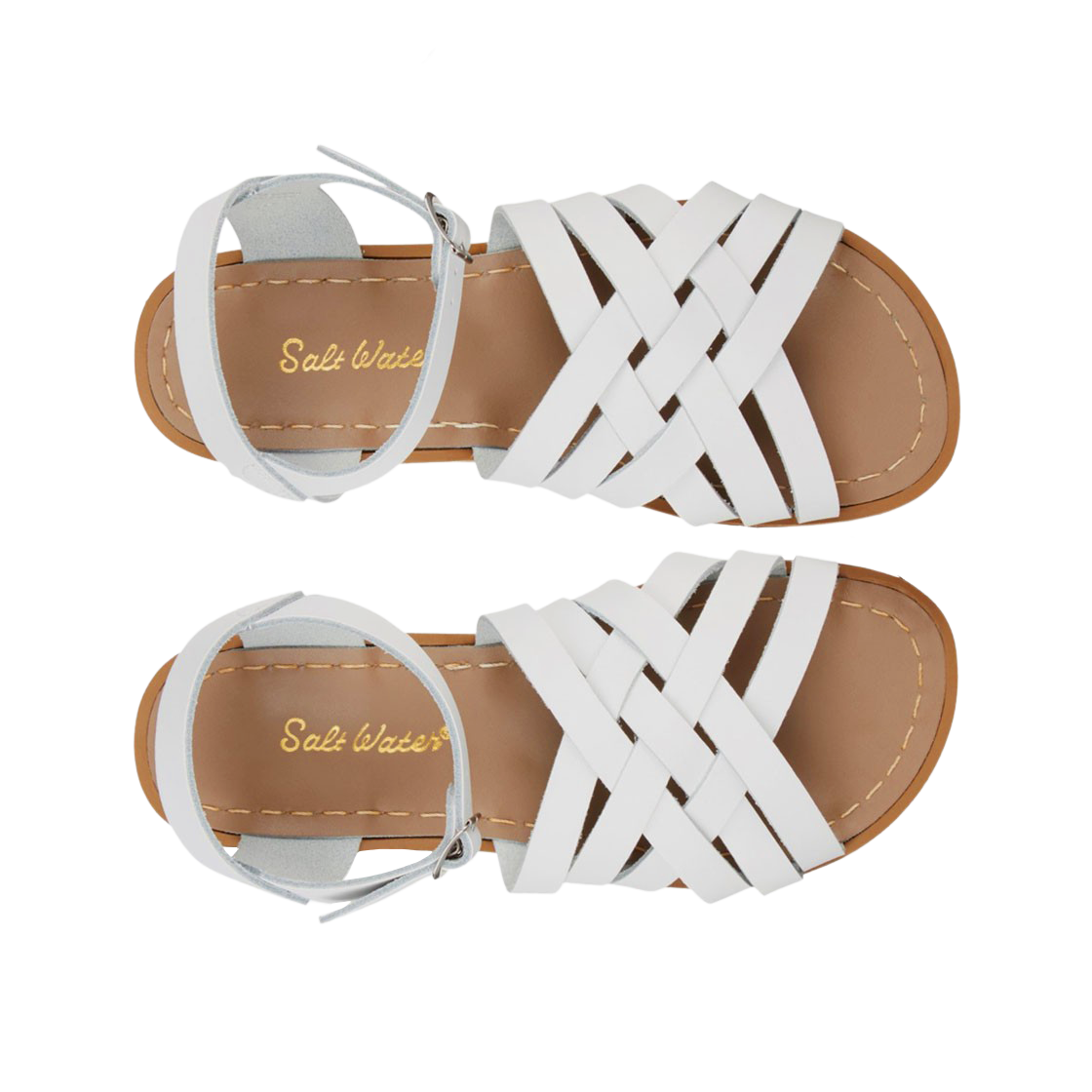 (W) 솔트워터 샌들 레트로 샌들 화이트((W) Saltwater Sandal Retro Sandal White) - 2