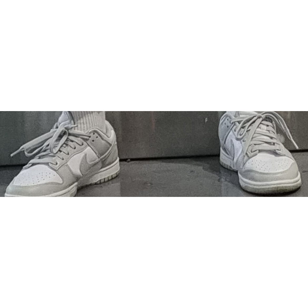 Nike Dunk Low Retro Grey Fog 착용 스타일