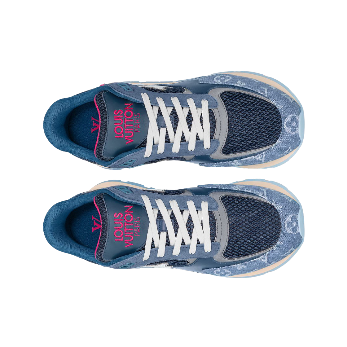 루이비통 런 어웨이 스니커즈 블루(Louis Vuitton Run Away Sneakers Blue) - 2
