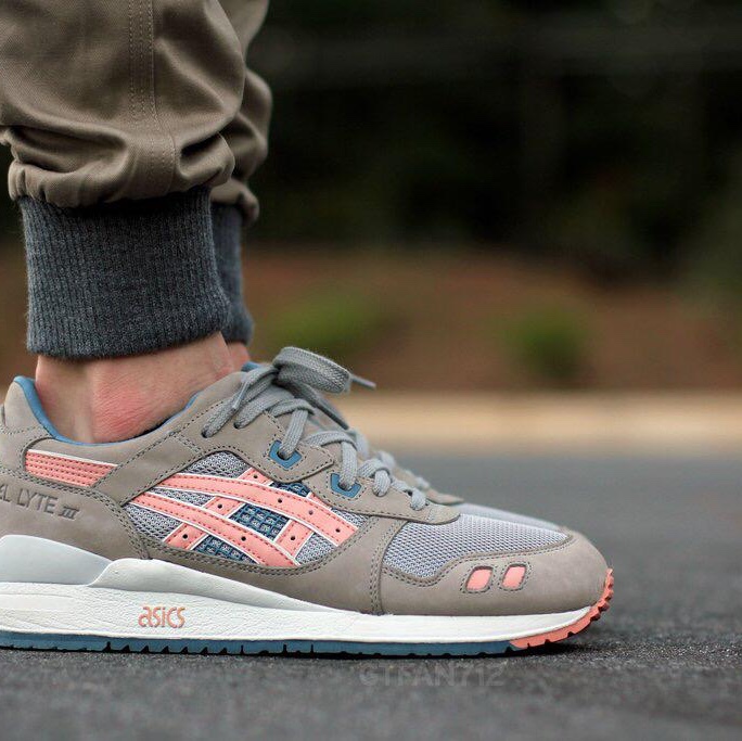Asics x Ronnie Fieg Gel-Lyte III Flamingo 착용 스타일 - 2
