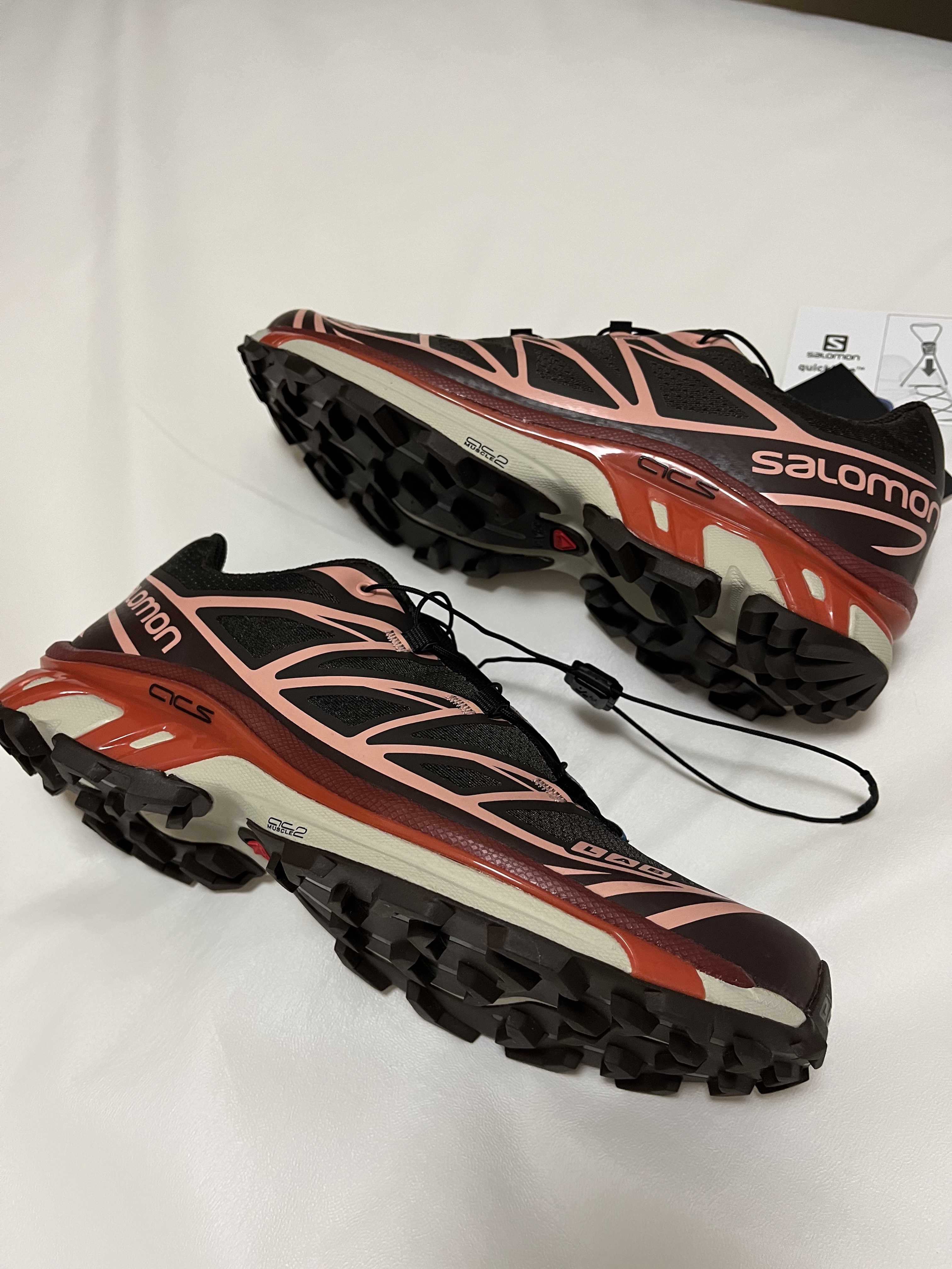 Salomon XT-6 Delicioso Chocolate Fondant 착용 스타일