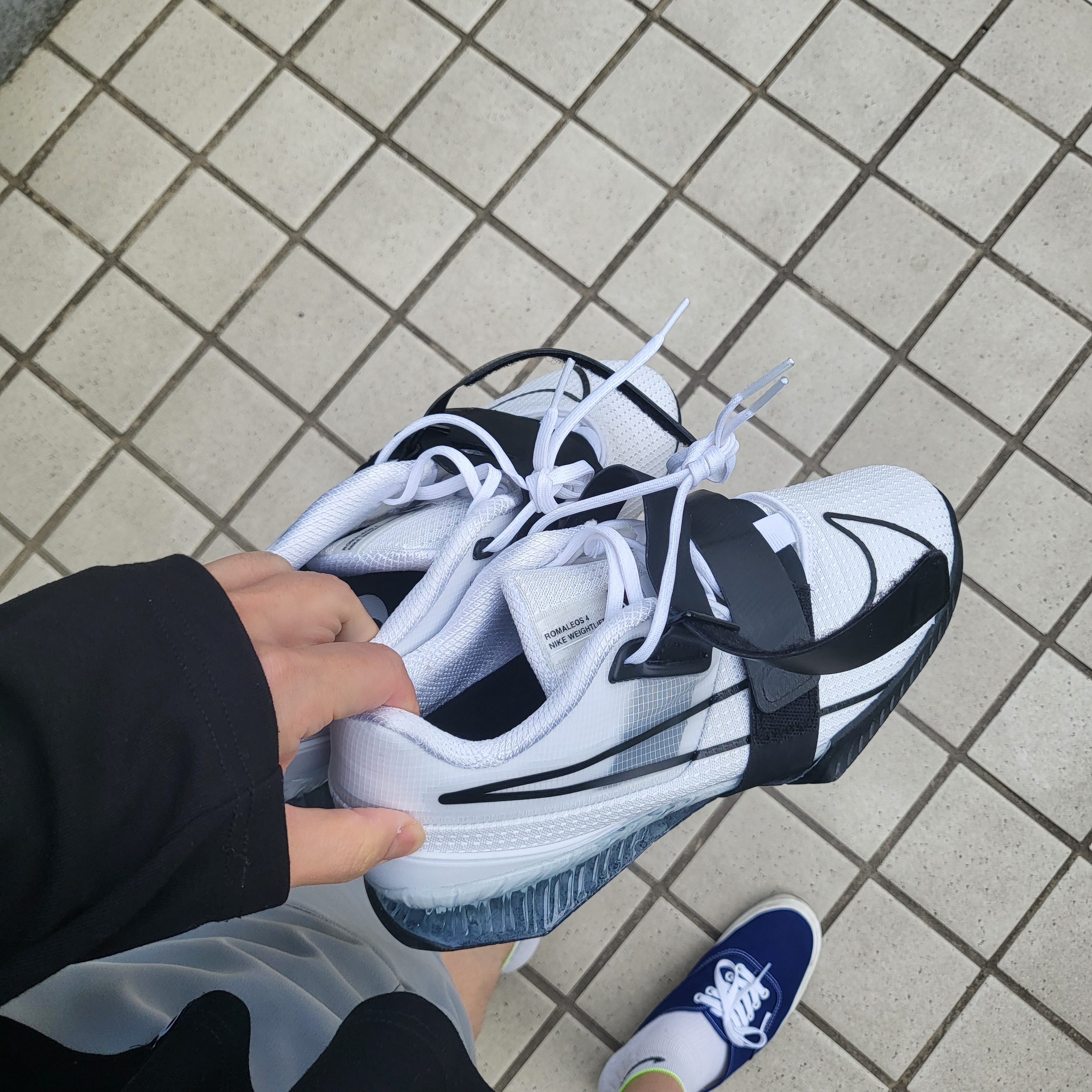 Nike Romaleos 4 White 착용 스타일