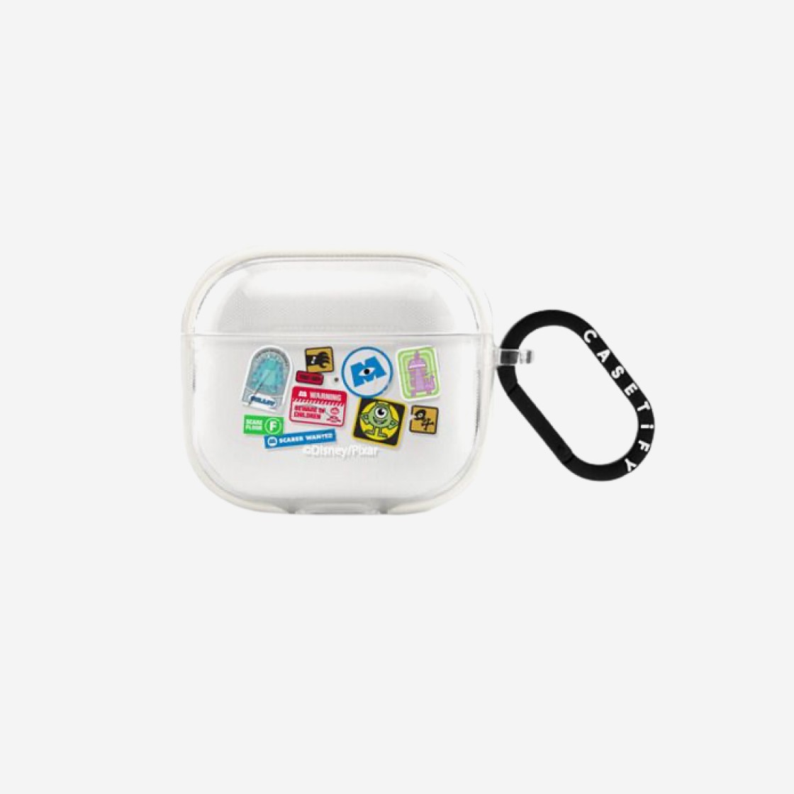 Casetify x Disney Pixar Monsters, Inc. Stickermania AirPods 3rd Gen Impact Case Clear 상세 이미지 1