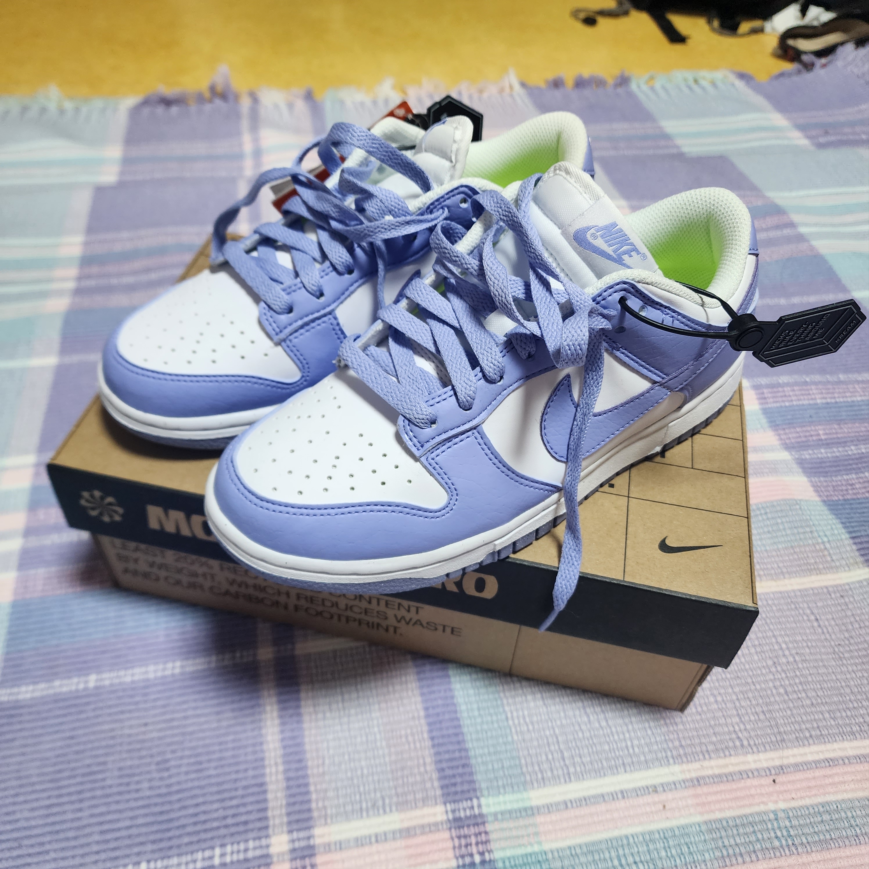 (W) Nike Dunk Low Next Nature Lilac 착용 스타일