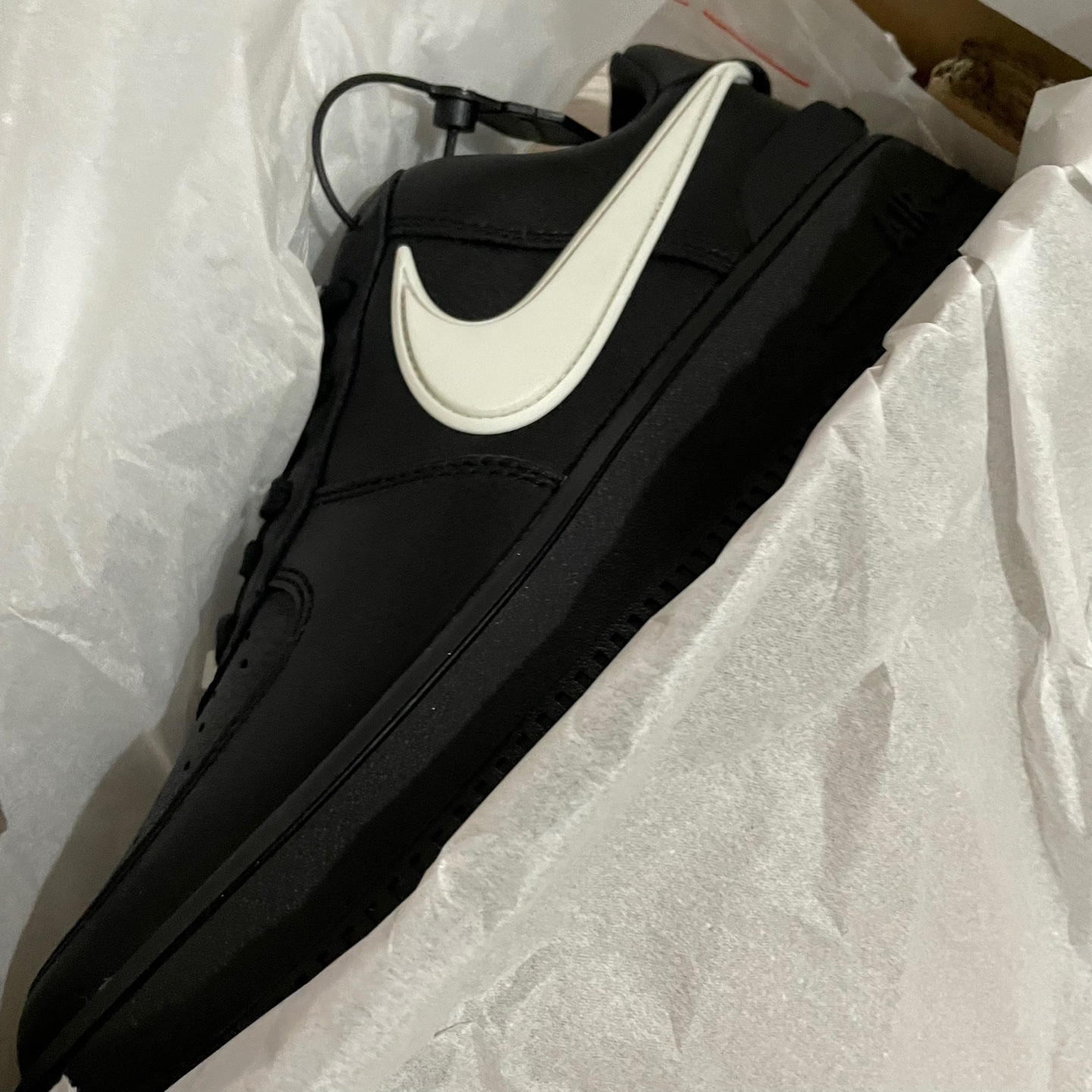 Nike x Ambush Air Force 1 Low SP Black 착용 스타일 - 3