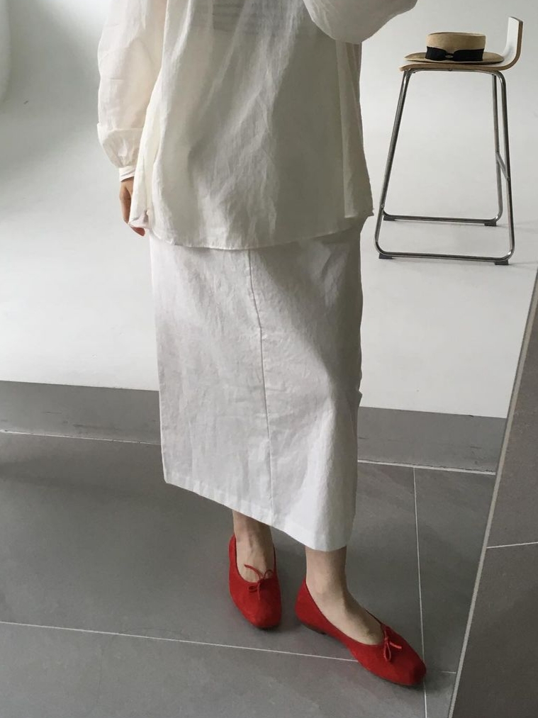 Reqins Women Harmony Rouge 착용 스타일 - 3