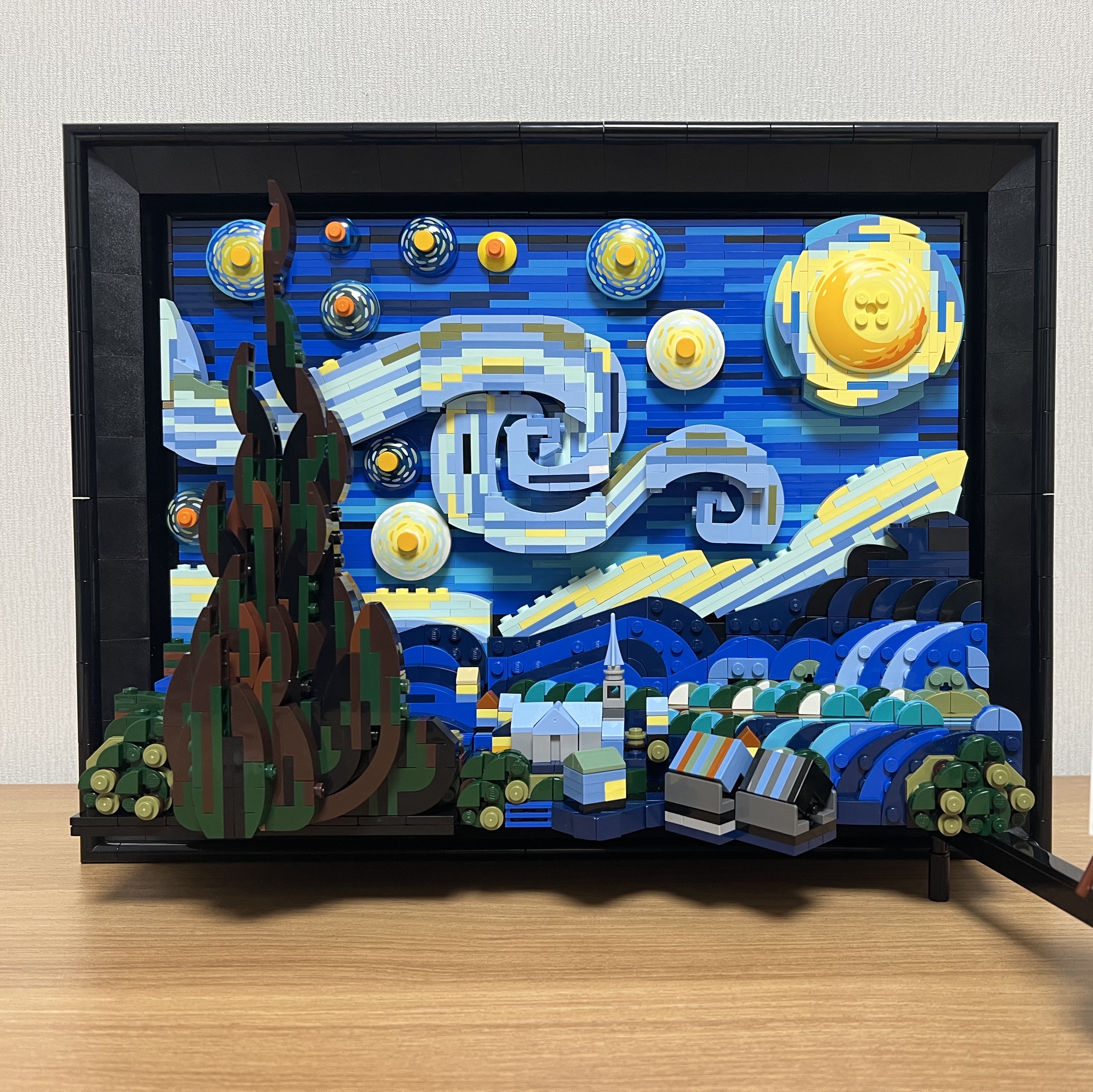 Lego Vincent Van Gogh The Starry Night 착용 스타일