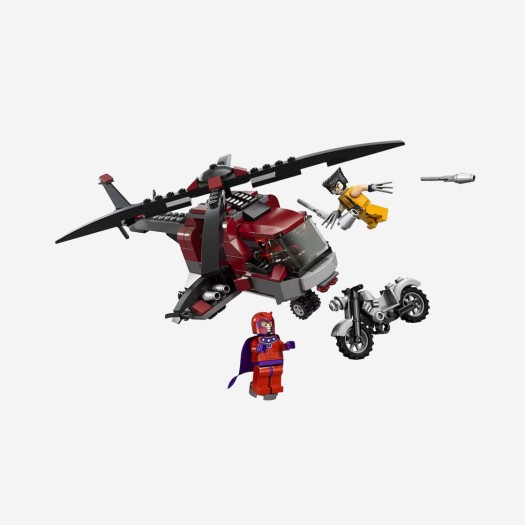 레고 마블 울버린의 헬리콥터 결투