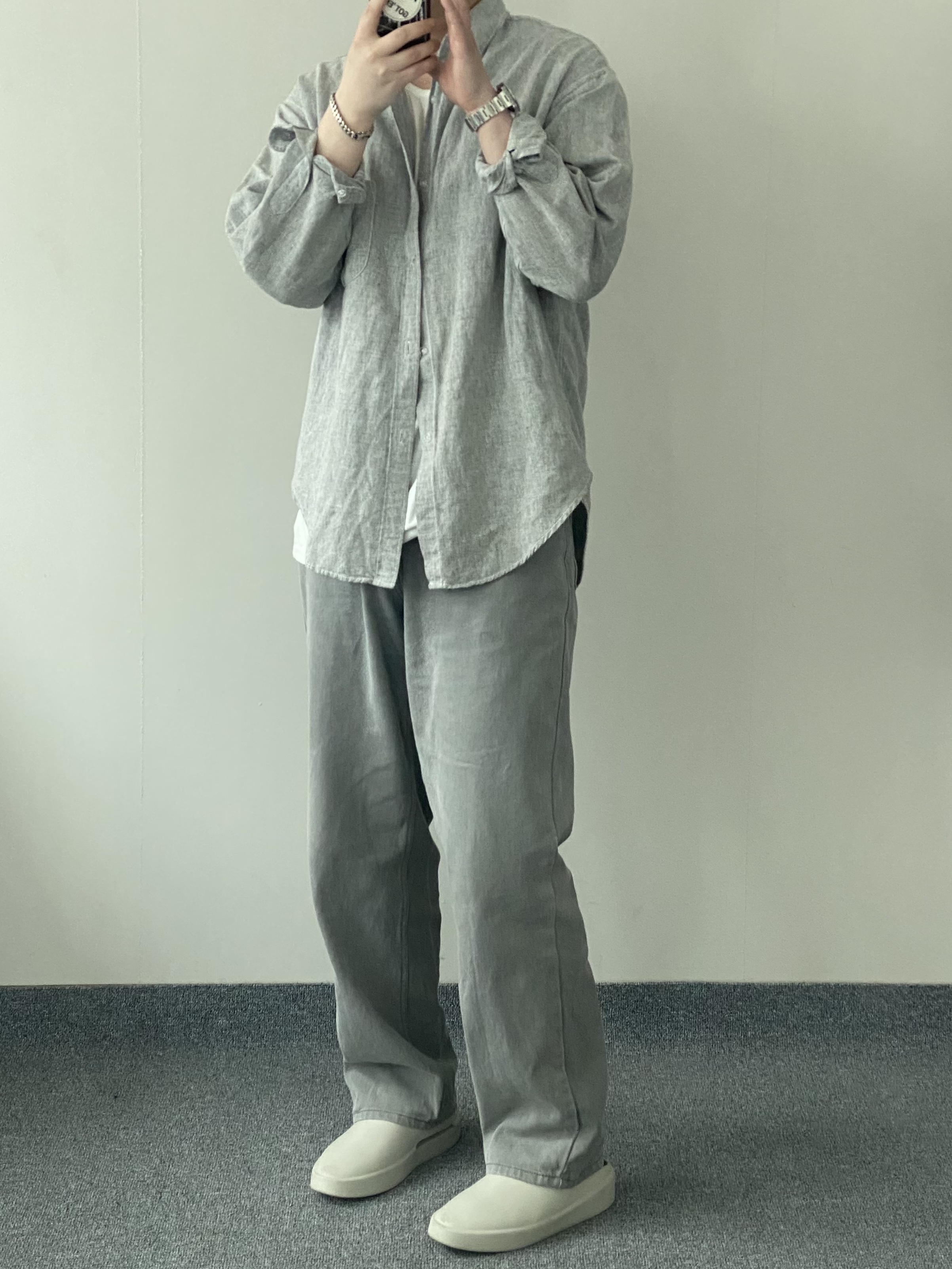 Fear of God The California Cement 착용 스타일 - 1