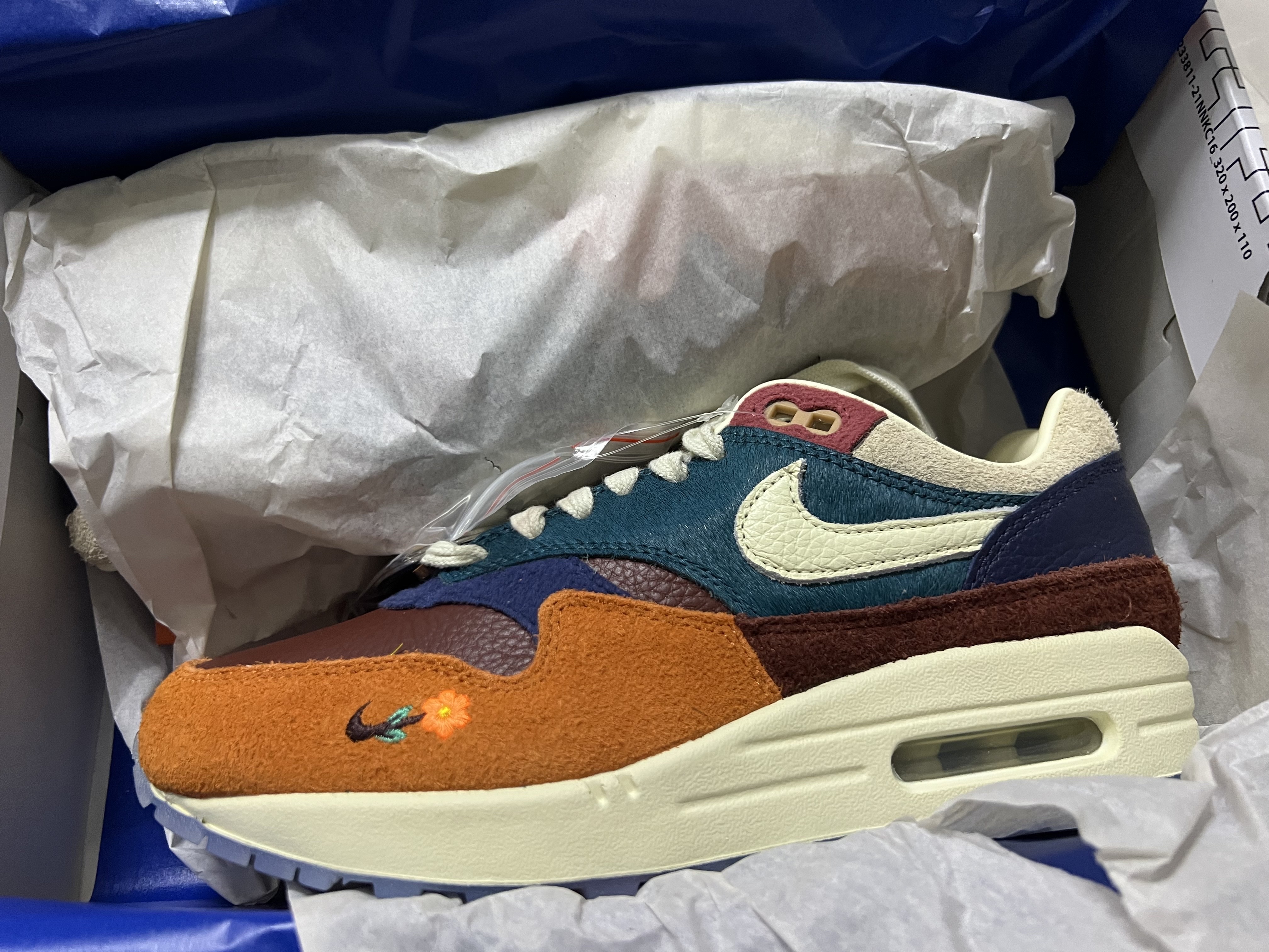 Nike x Kasina Air Max 1 SP Won-Ang Orange 착용 스타일