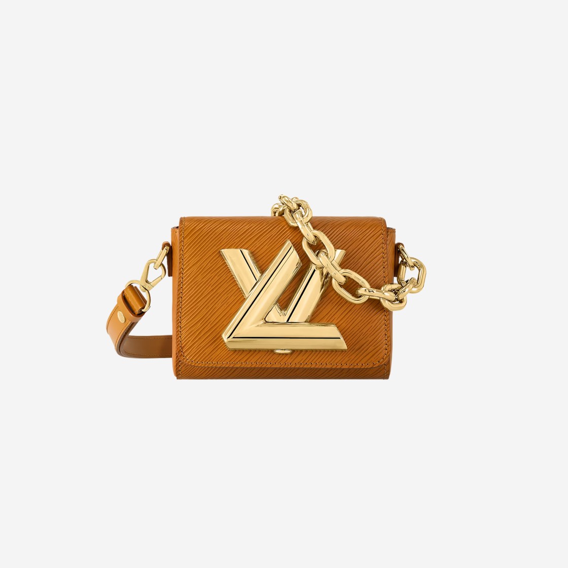 Louis Vuitton Twist Lock XL Gold Miel Brown 상세 이미지 1