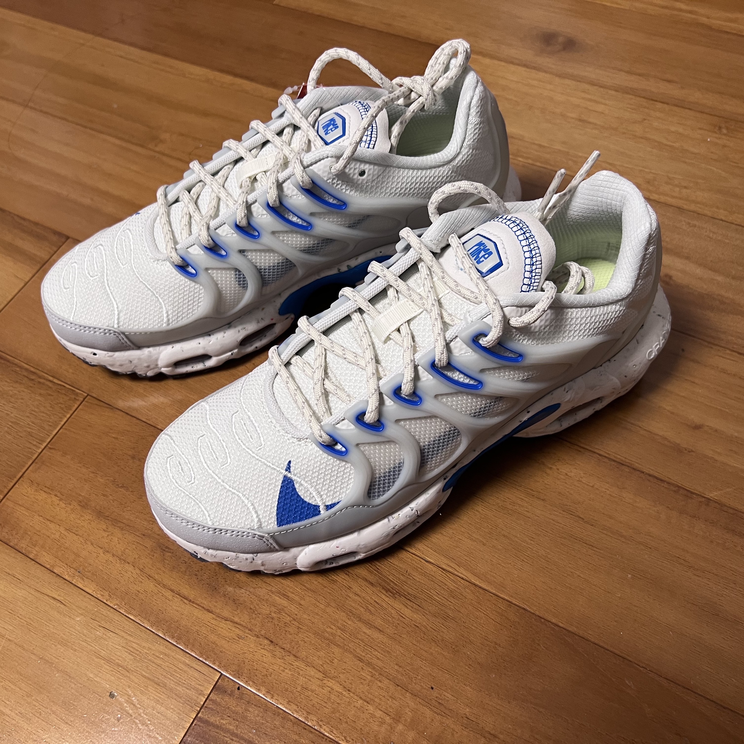 Nike Air Max Terrascape Plus White Pure Platinum Blue 착용 스타일