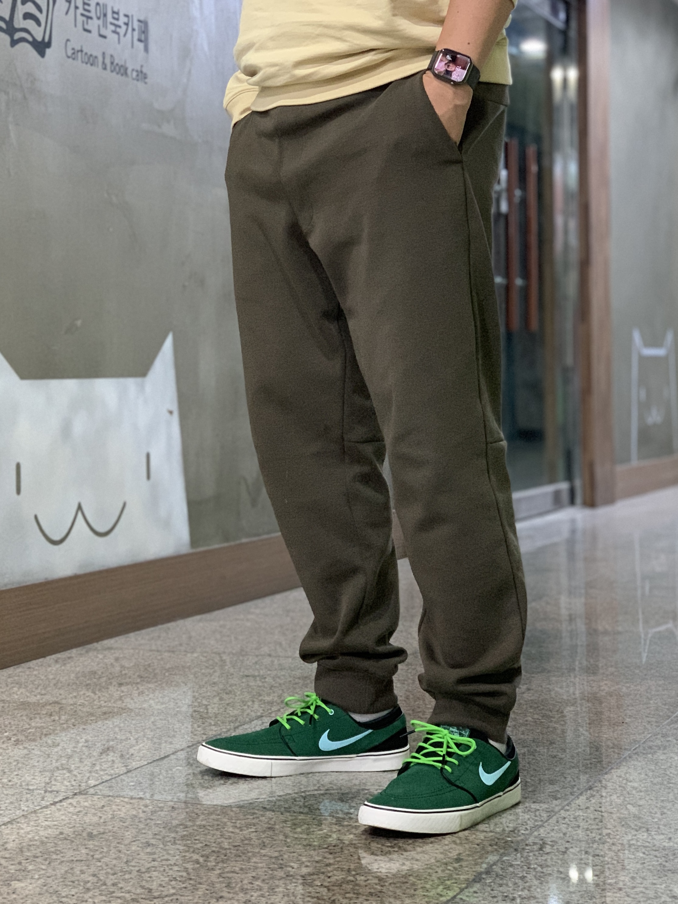 Nike SB Zoom Stefan Janoski OG+ Gorge Green 착용 스타일