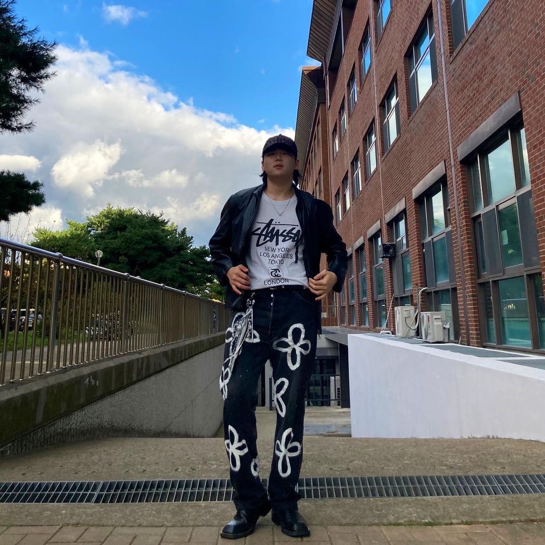 Stussy Tour T-Shirt White 착용 스타일