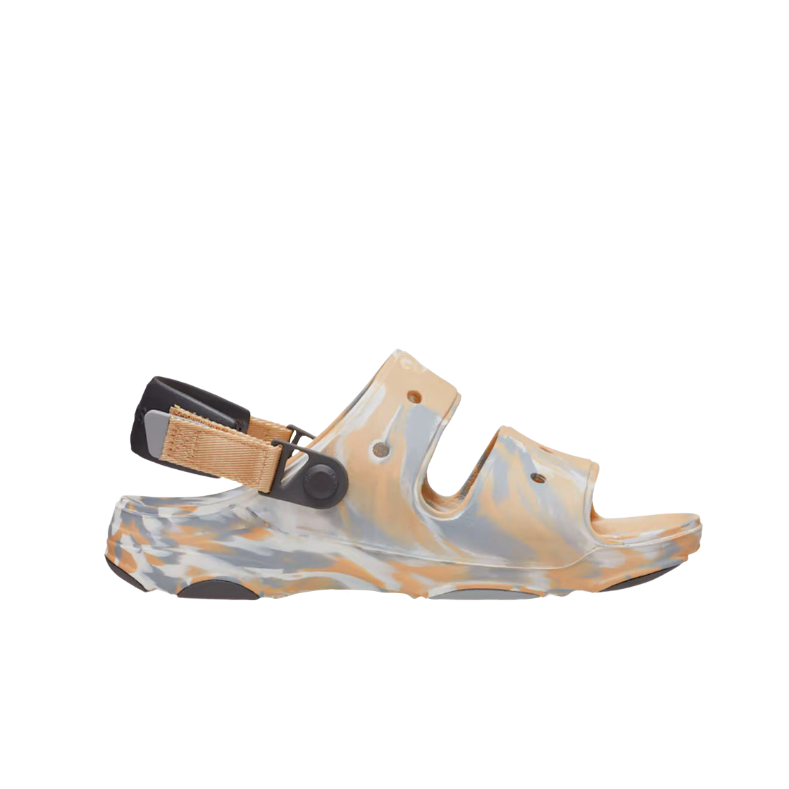크록스 클래식 올 터레인 마블드 샌들 차이(Crocs Classic All Terrain Marbled Sandal Chai) - 1